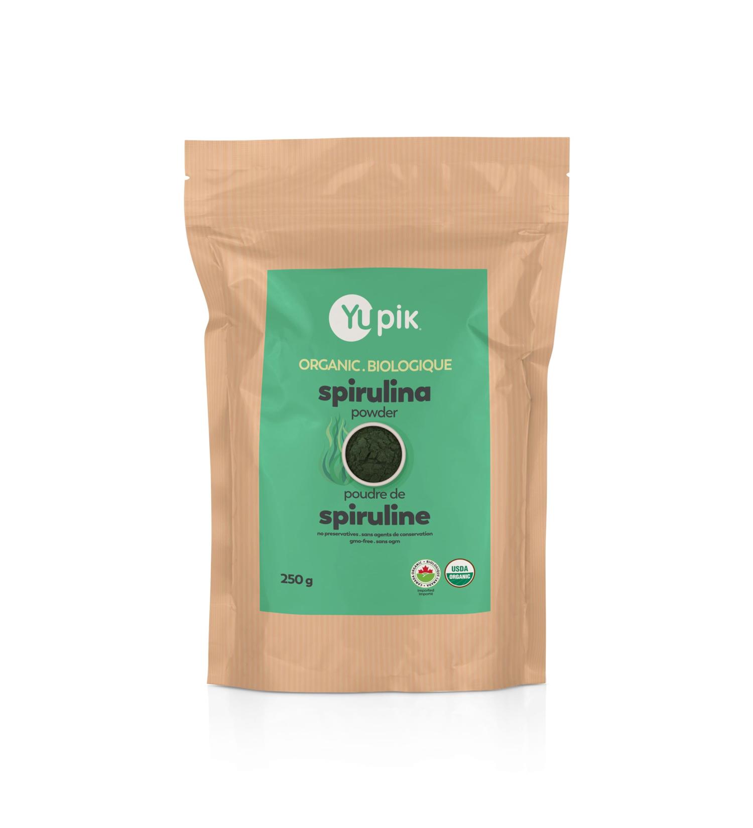Yupik Organic Spirulina 250g 1 count (Pack of 1) - Buy Online on GoSupps.com