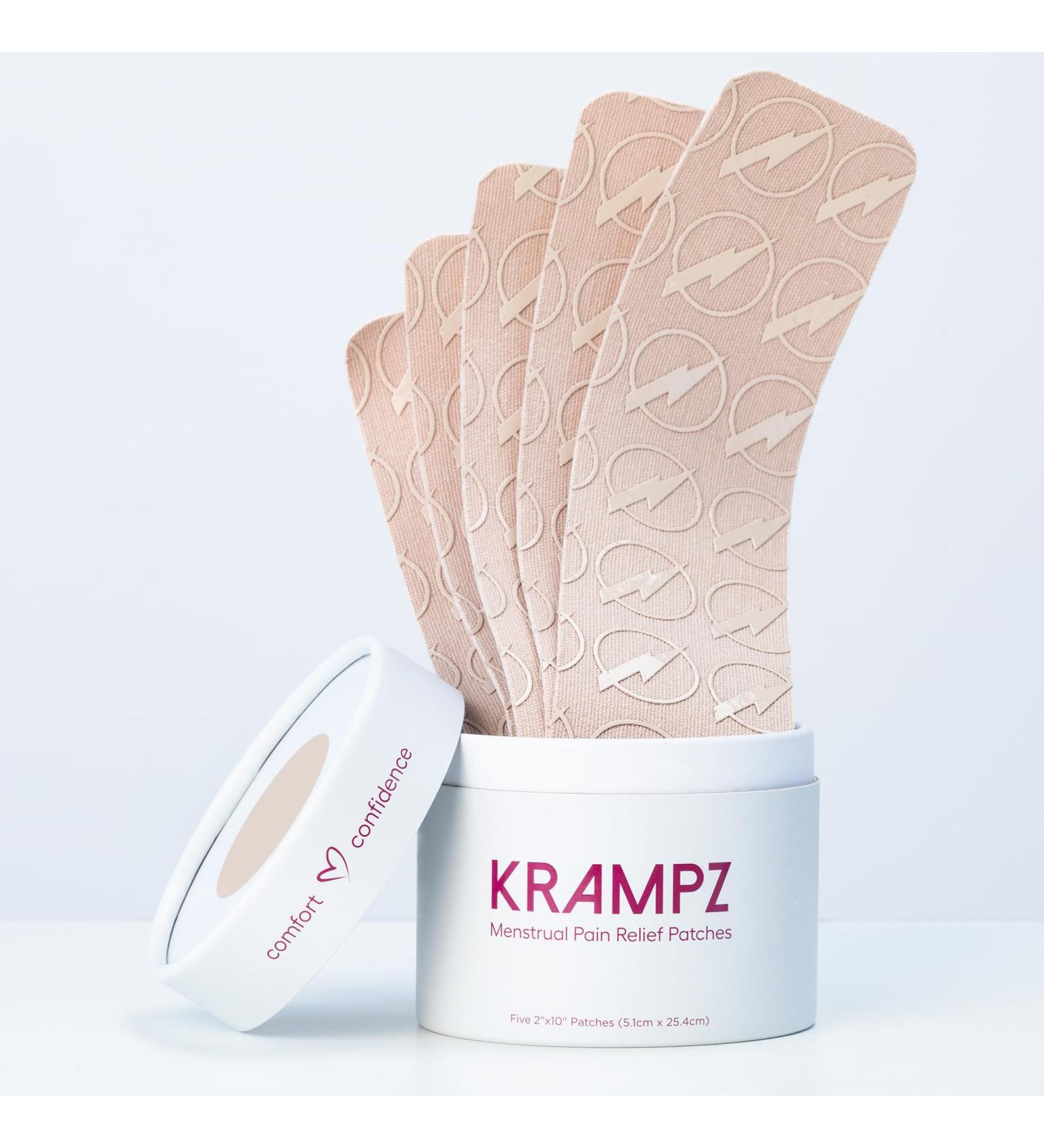 Krampz Menstrual Pain Relief Patches Period Wellness and Discomfort Support for Women Style 118 - Buy Online on GoSupps.com