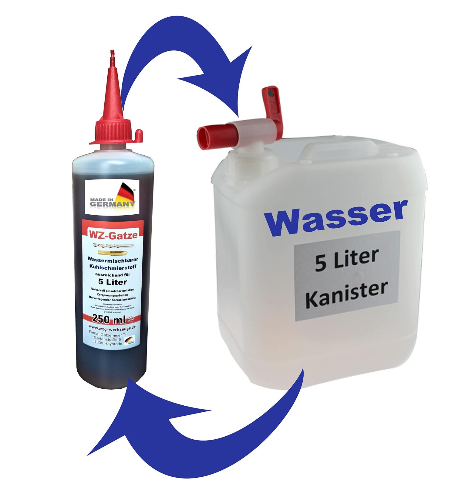 Drilling milk coolant and lubricant water soluble 250ml exactly for 5 liters coolant