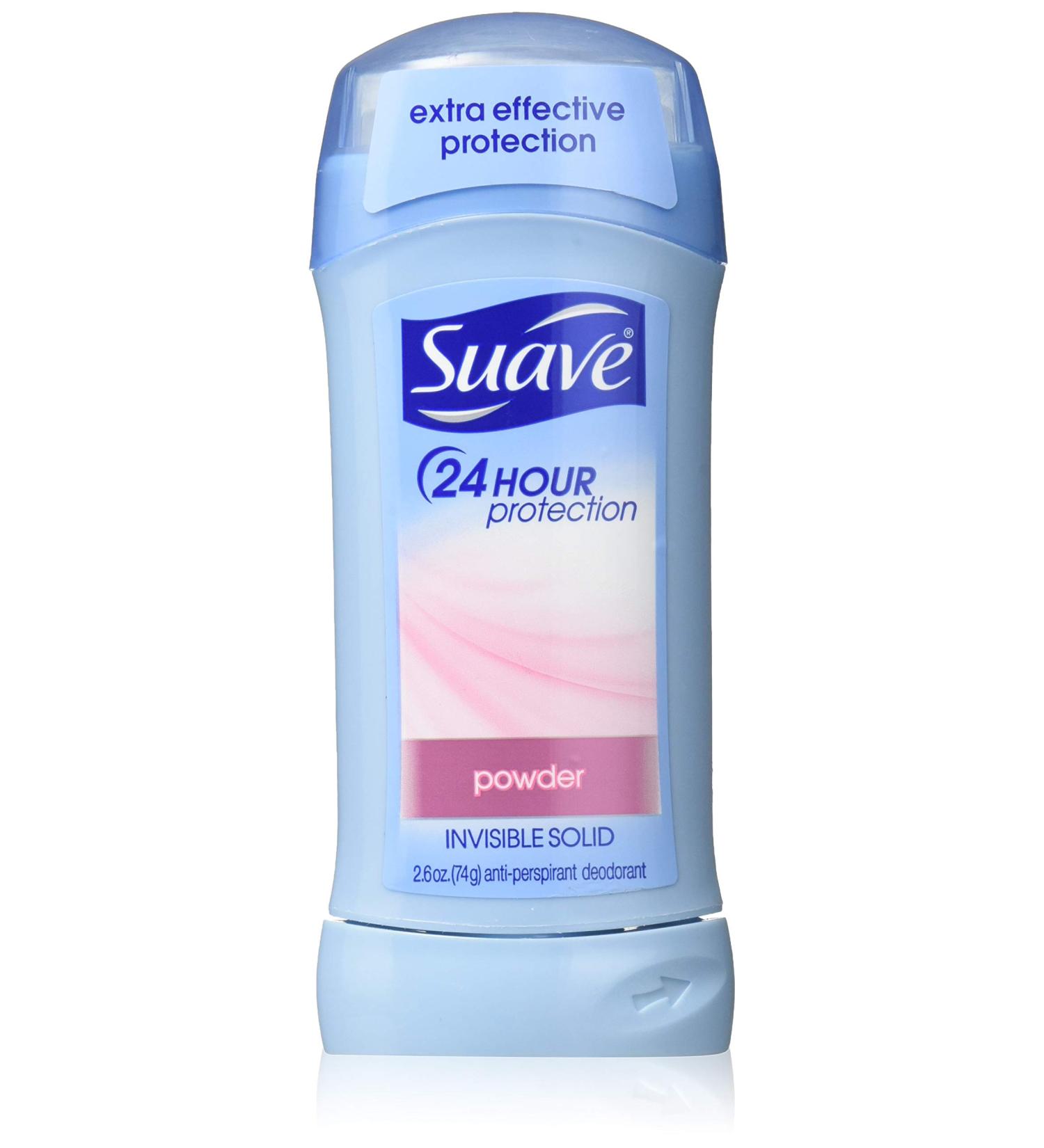 Suave 24 Hour Protection Anti-Perspirant Deodorant Invisible Solid Powder Twin Pack 5.20 oz (Pack of 2)