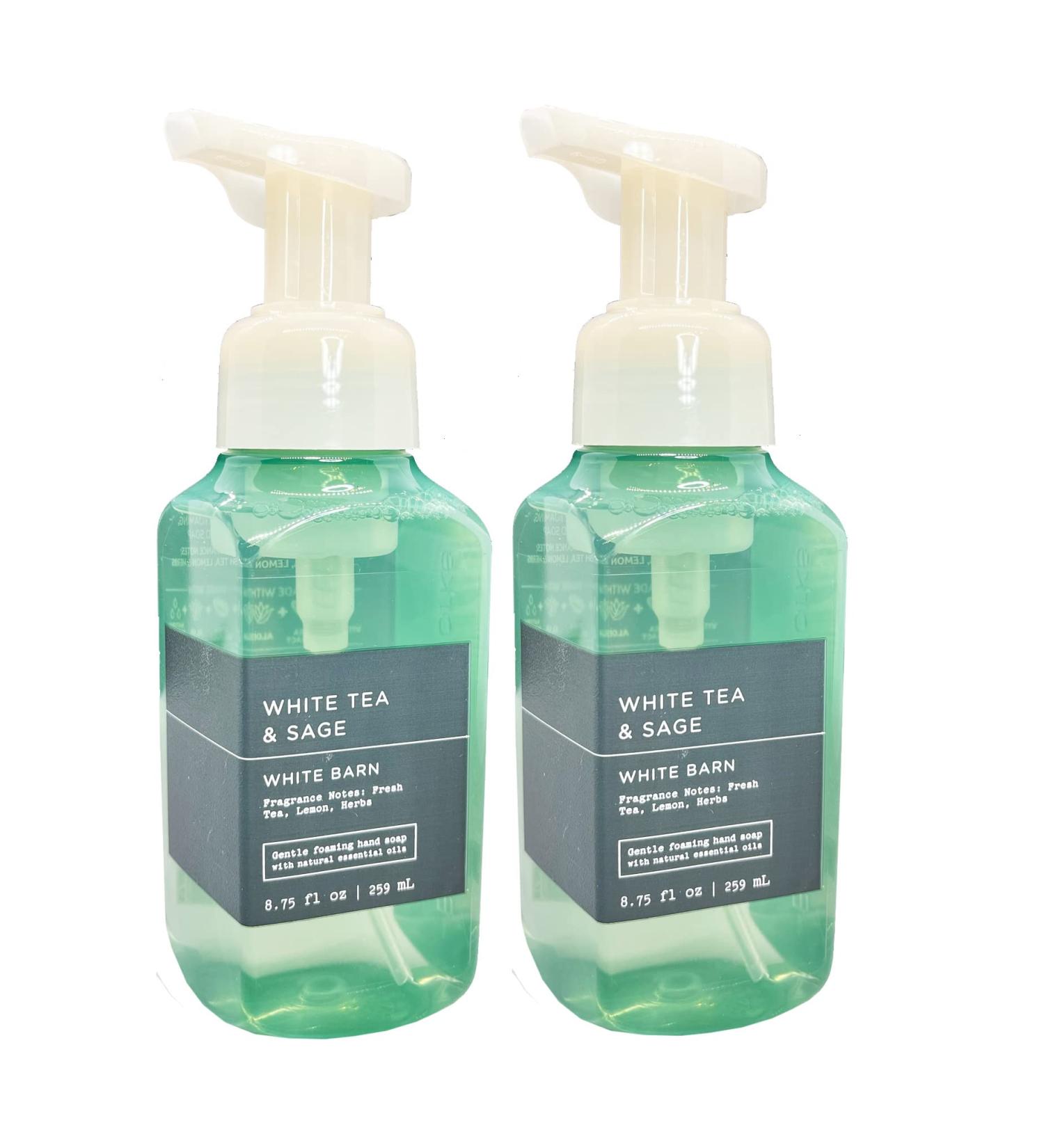 White Barn White Tea & Sage Gentle Foaming Hand Soap (2 Pack) - Luxurious Hygiene Solution - Buy Online on GoSupps.com