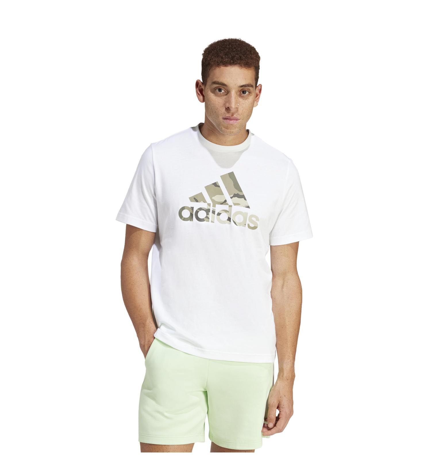 Buy adidas Men's Camo Badge of Sport Graphic Tee T-Shirt XL White - International Shipping Available - Buy Online on GoSupps.com