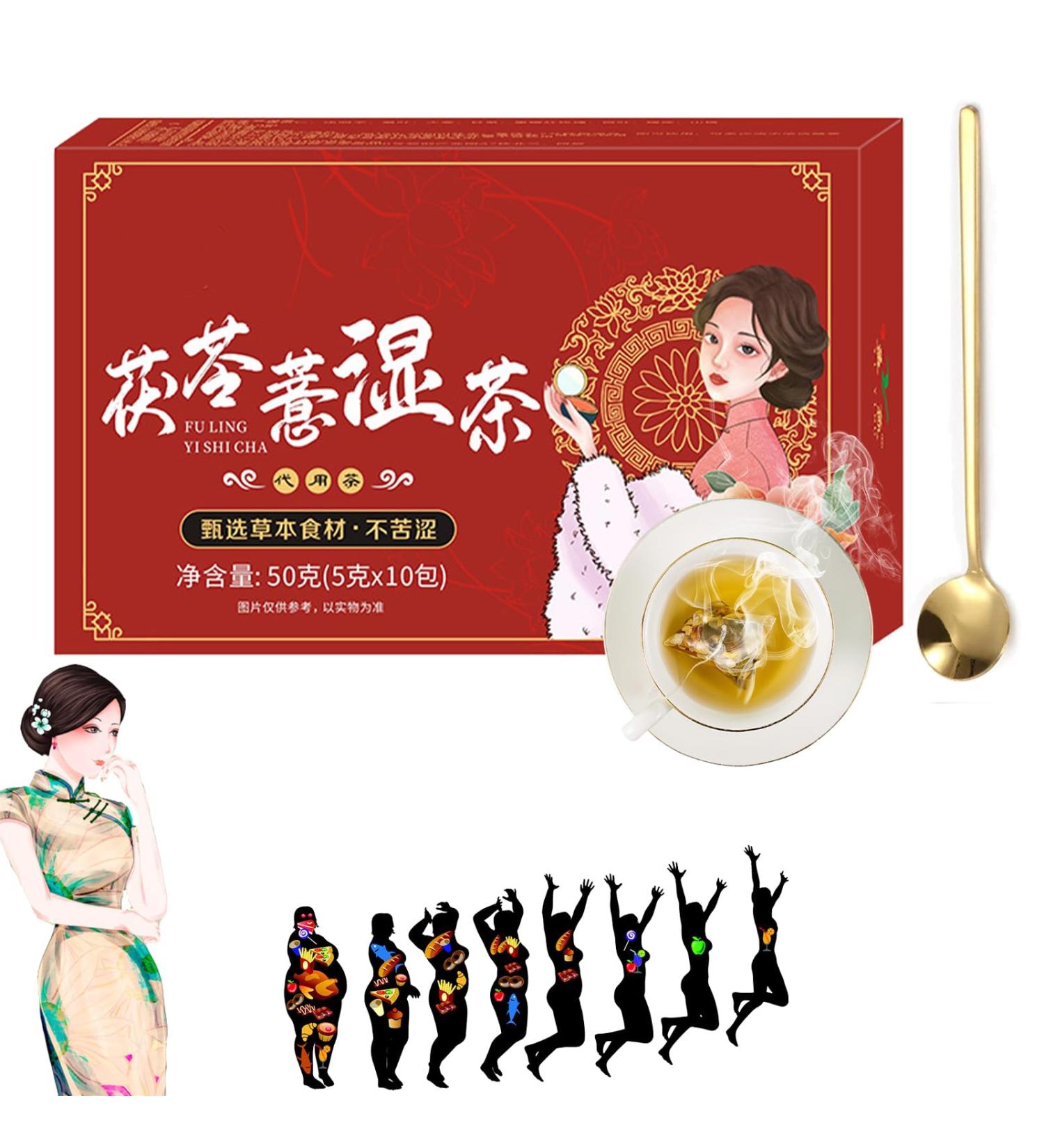 Body Dampness Clearing Herbal Tea Dampness Removing Tea Fu Ling Yi Shi Cha Organic Herbal Tea for Liver Health Liver Care Tea from China Liver Cleanse Detox & Repair Tea (1PC) - Buy Online on GoSupps.com