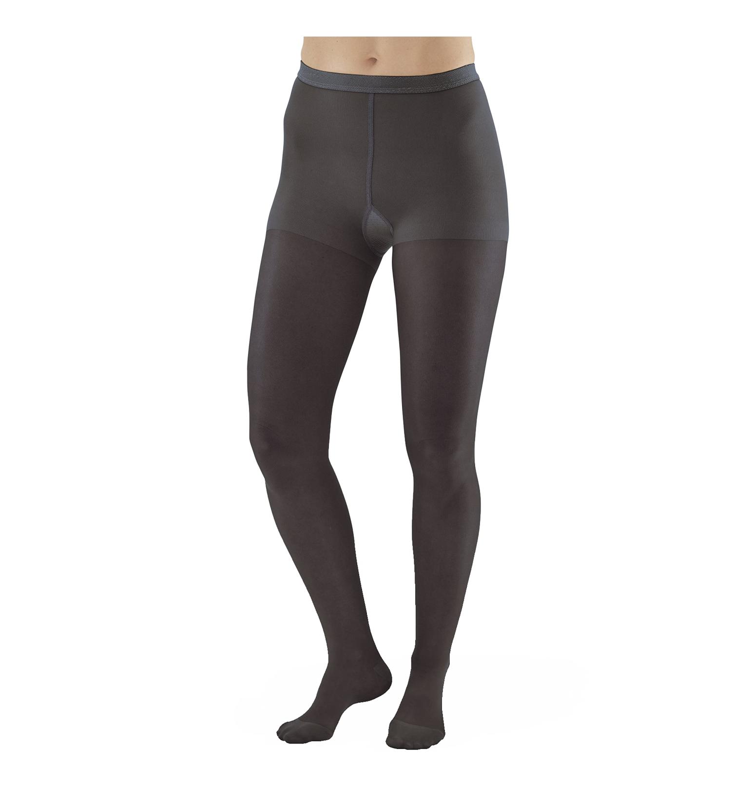 Ames Walker Women's AW Style 15 Sheer Support Compression Pantyhose - Dark Navy Queen Plus 15-20 mmHg - Buy Online on GoSupps.com