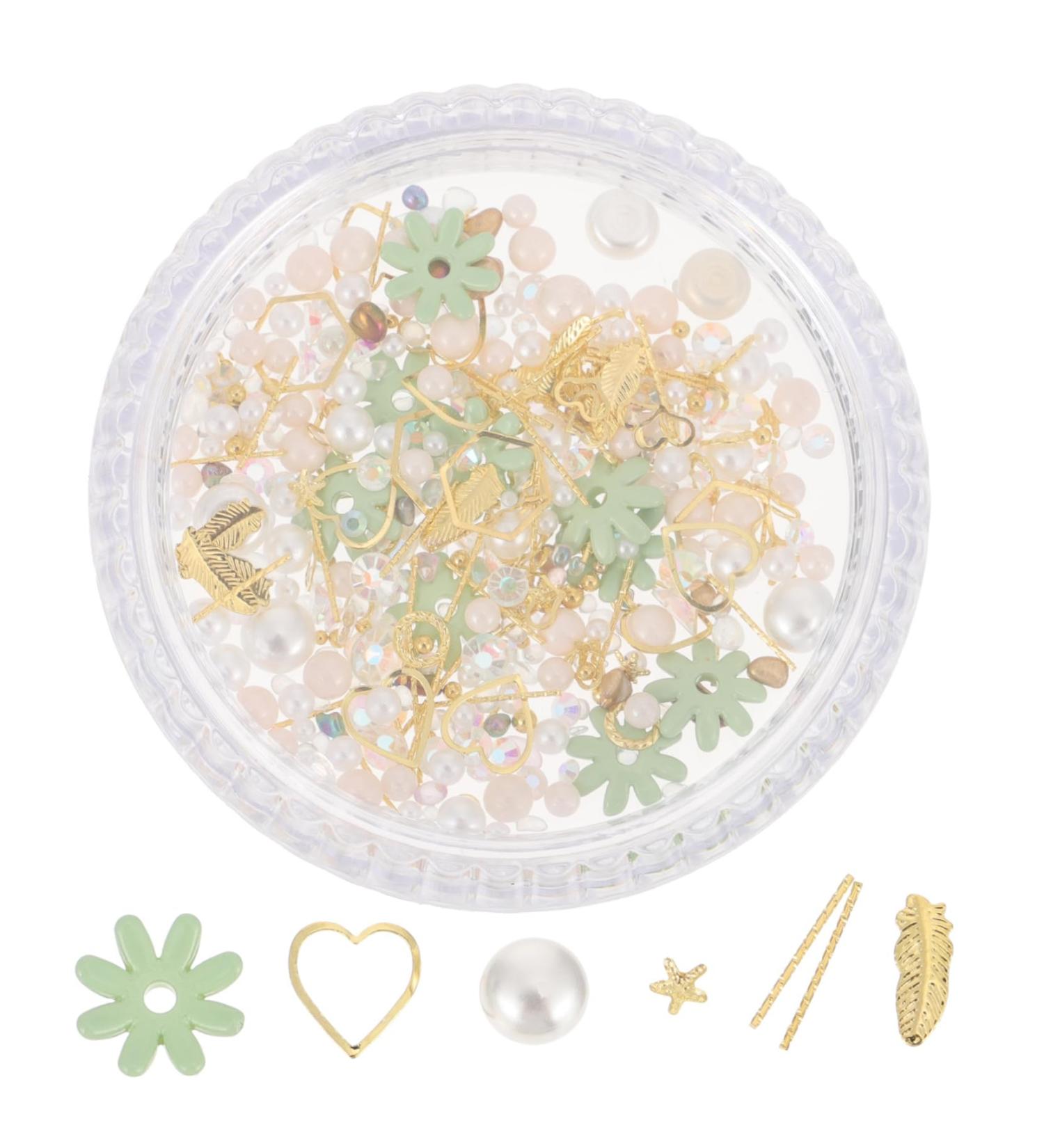 Healeved 3 Boxes Nail Art Accessories Nail Accessories Nail Tech Accessories Manicure Accessories Artificial Nails Decors Manicures Ornaments 3d Nail Stickers Japanese Alloy Nail Supplies - Buy Online on GoSupps.com