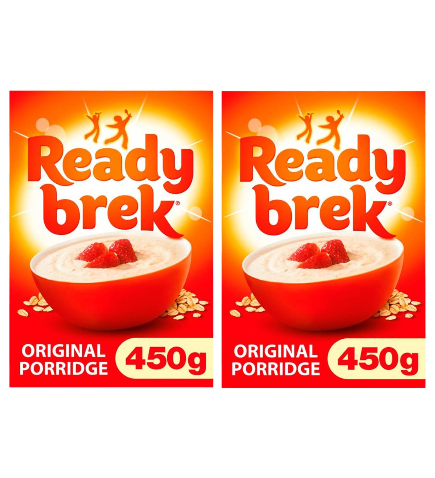 Breakfast Porridge Oats Bundle with Ready Brek Original Smooth Porridge Oats 450g x2 (Pack of 2) - Buy Online on GoSupps.com