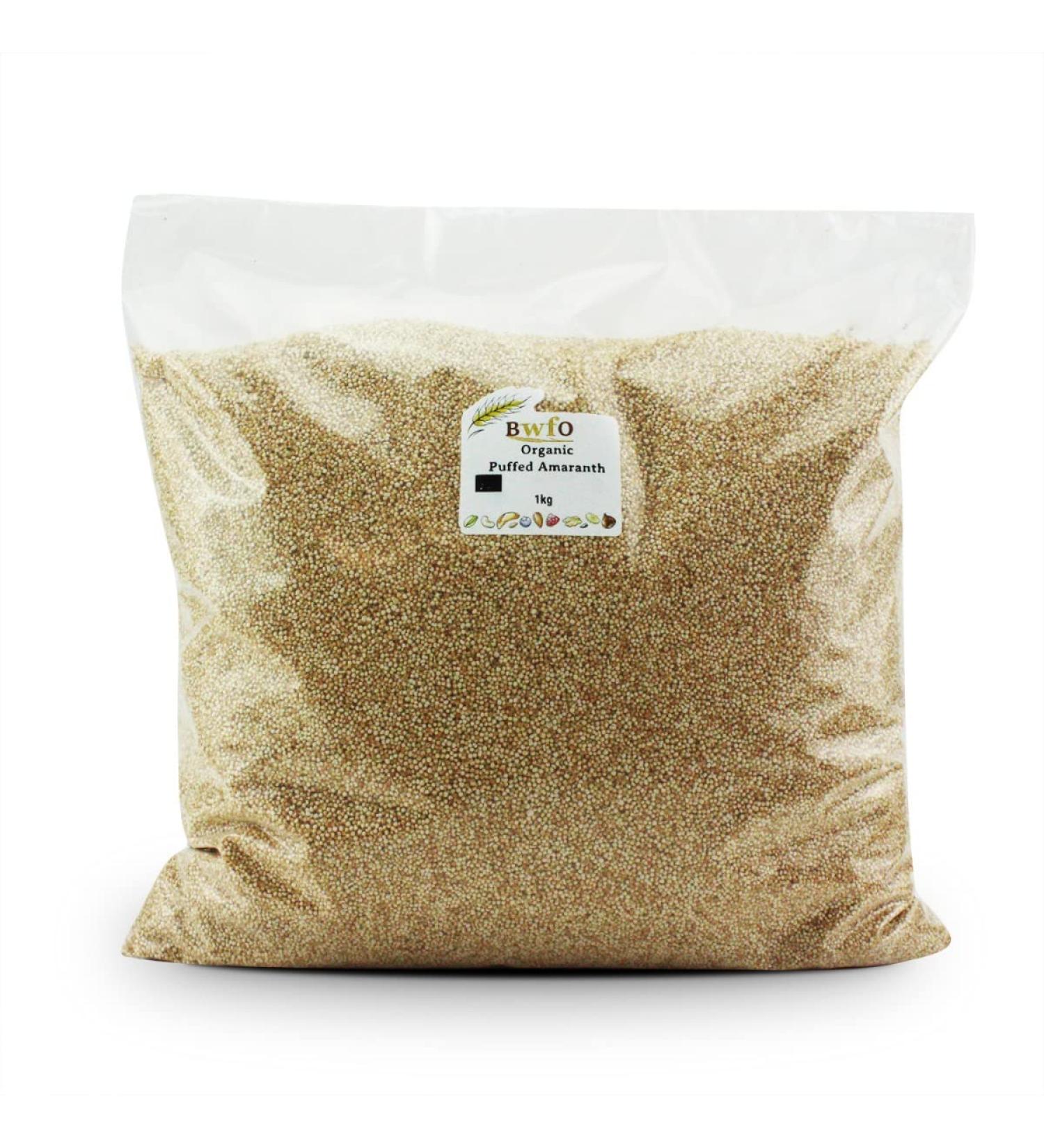 Organic Puffed Amaranth 1kg
