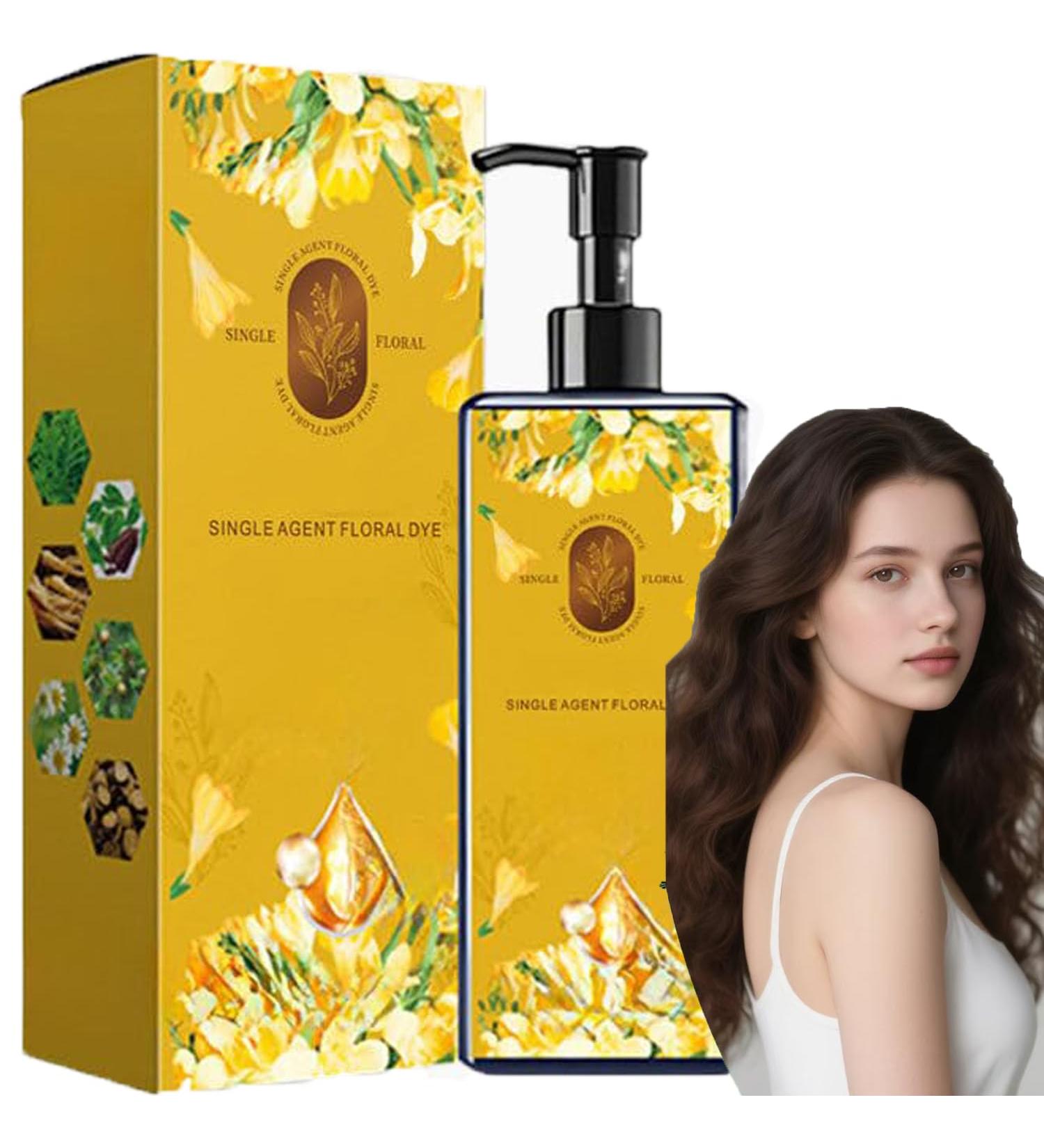 Sgjwyc Caring plantbased hair dye black dye shampoo for women longlasting and natural hair color shampoo plantbased hair dye Natural Black - Buy Online on GoSupps.com