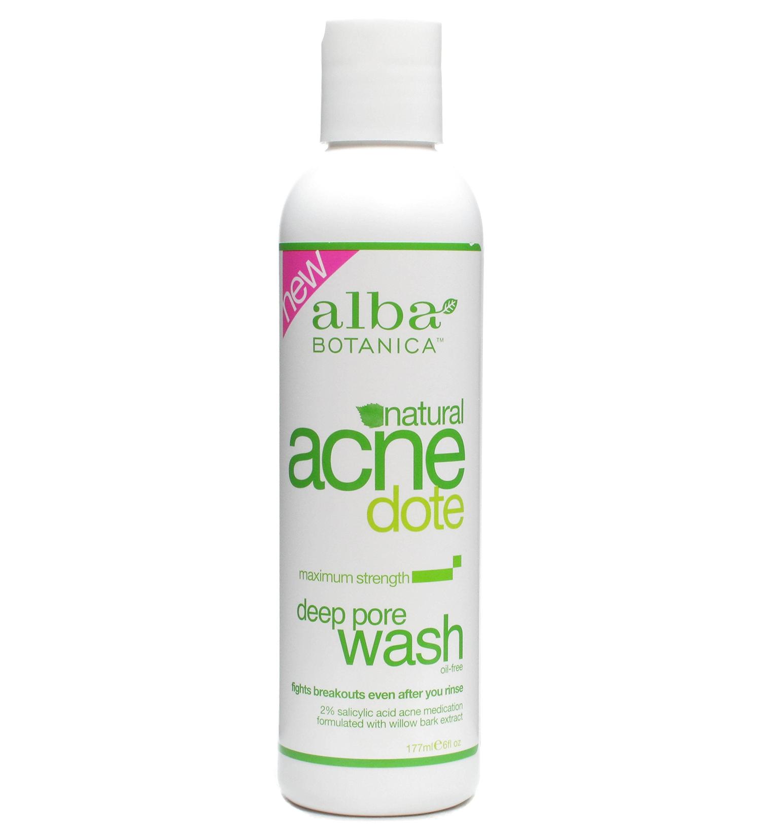 ALBA ACNEdote Deep Pore Wash 6-Ounces
