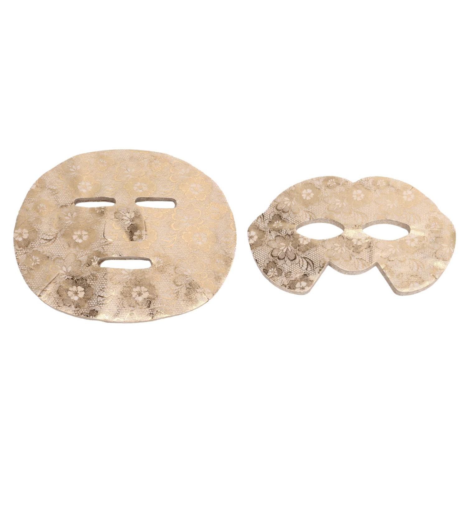 Half Face Mask Sheet - Water-Saving Disposable Beauty Masks for Dry Skin | Lightweight Paper Facial Hydration Set - Buy Online on GoSupps.com