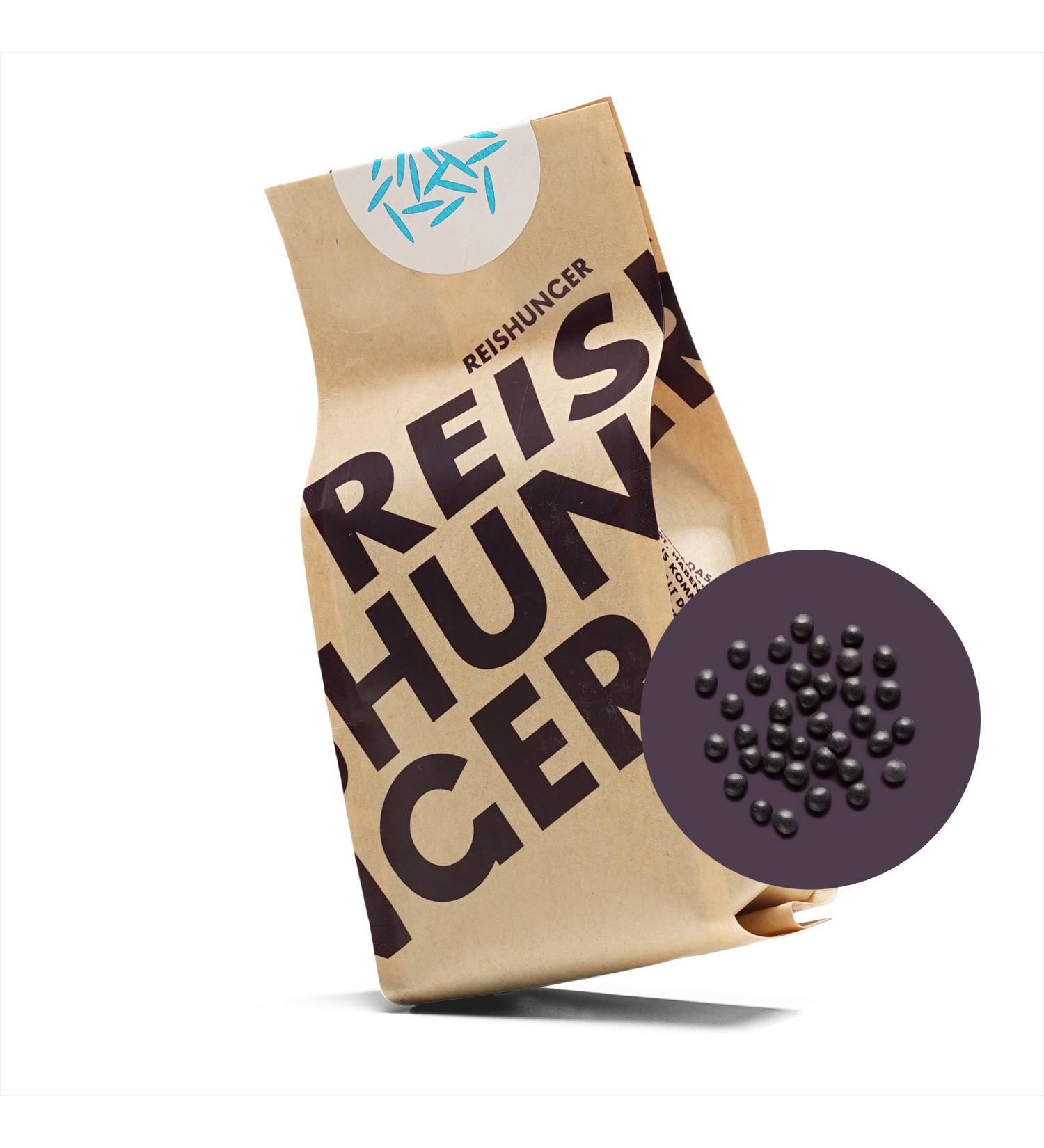 Buy Organic Black Beluga Lentils - REISHUNGER 600g | Premium Canadian Lentils for Healthy Cooking | Fast International Shipping - Buy Online on GoSupps.com
