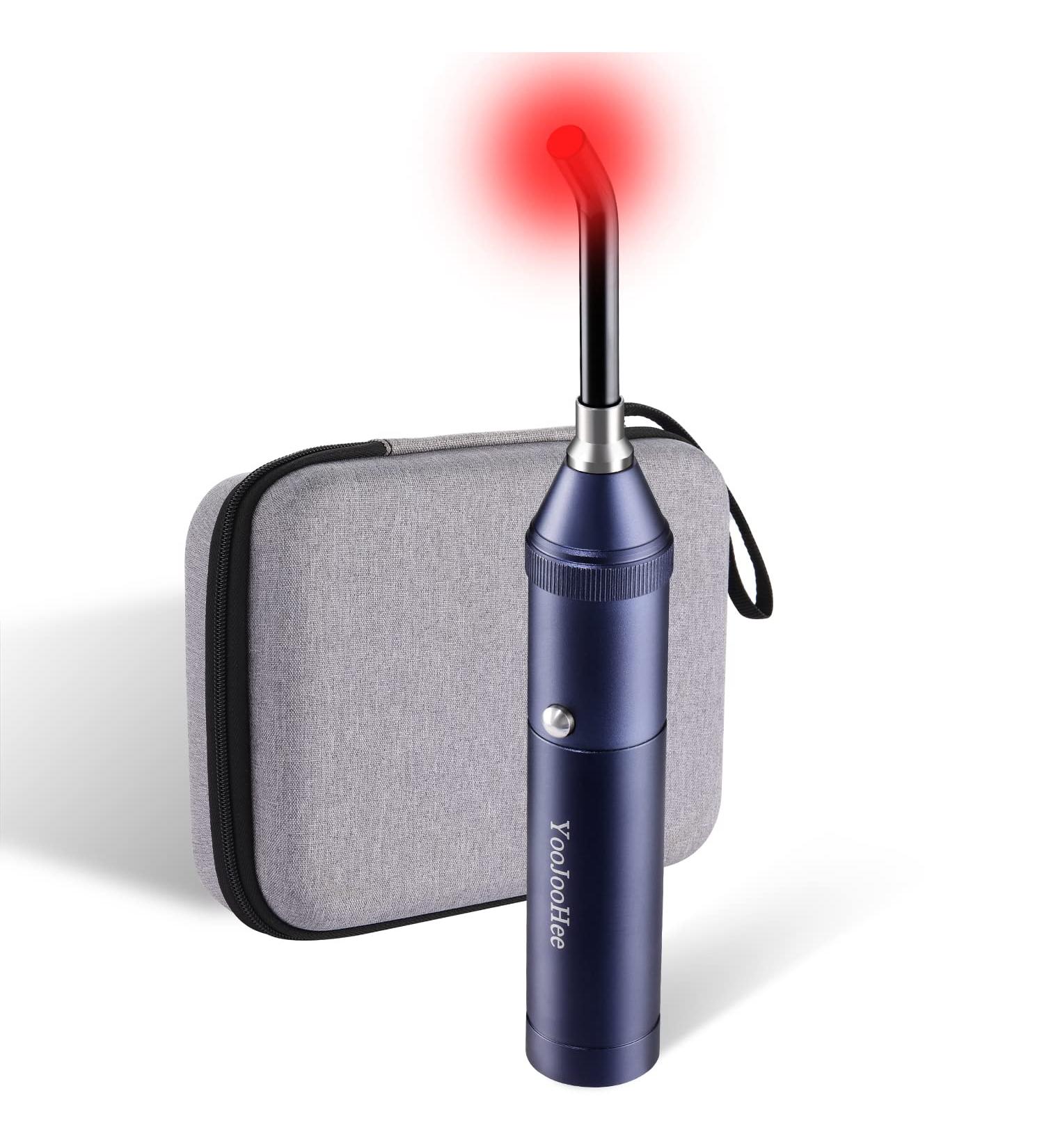 YooJooHee Red Light Therapy for Cold Sores & Pain Relief - 5 Wavelengths - Buy Online on GoSupps.com