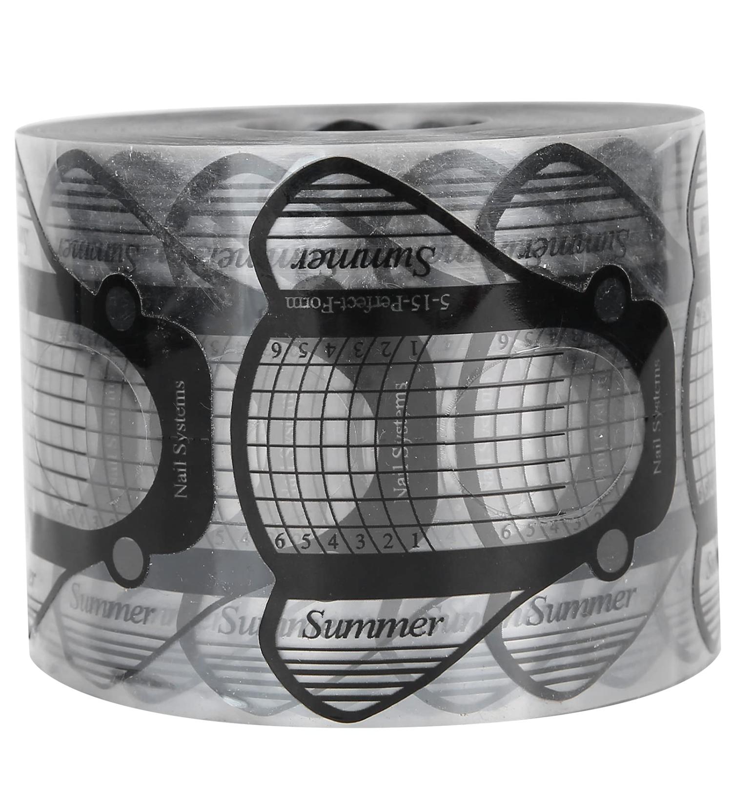 500 Pieces Self-Adhesive Nail Form Stickers | Nail Art Accessories for Perfect Extensions - Buy Online on GoSupps.com