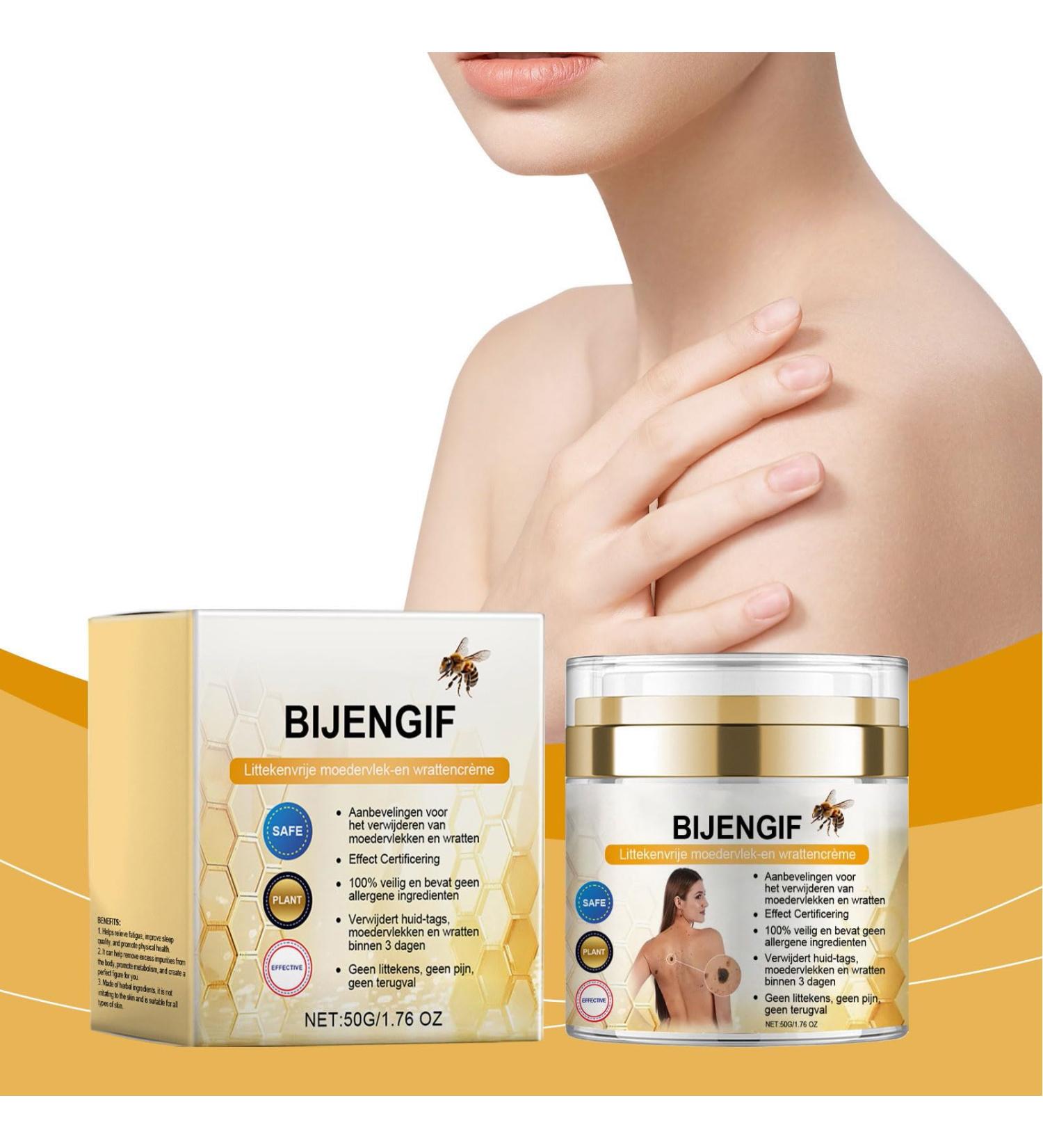 DERF 12 piece bee venom ointment bee venom ointment for arm waist feet leg all skin types B ne cream for women and men 1 piece 1 piece - Buy Online on GoSupps.com