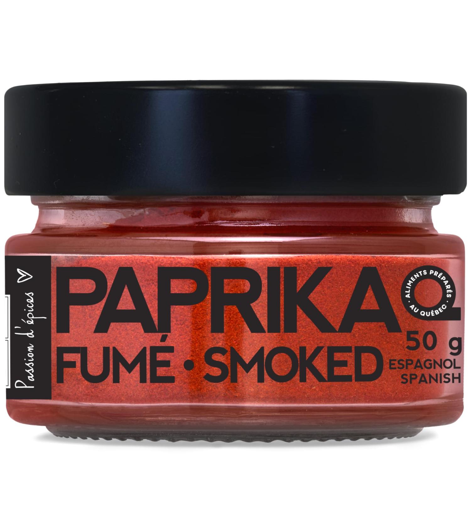 Passion d pices by A Spice Affair's Paprika Smoked 50 g (1.8 Oz) - Paprika Seasoning Smoked Paprika Powder Spanish Smoked Paprika - Herbs Spice Blends & Seasonings 50 g (Pack of 1)