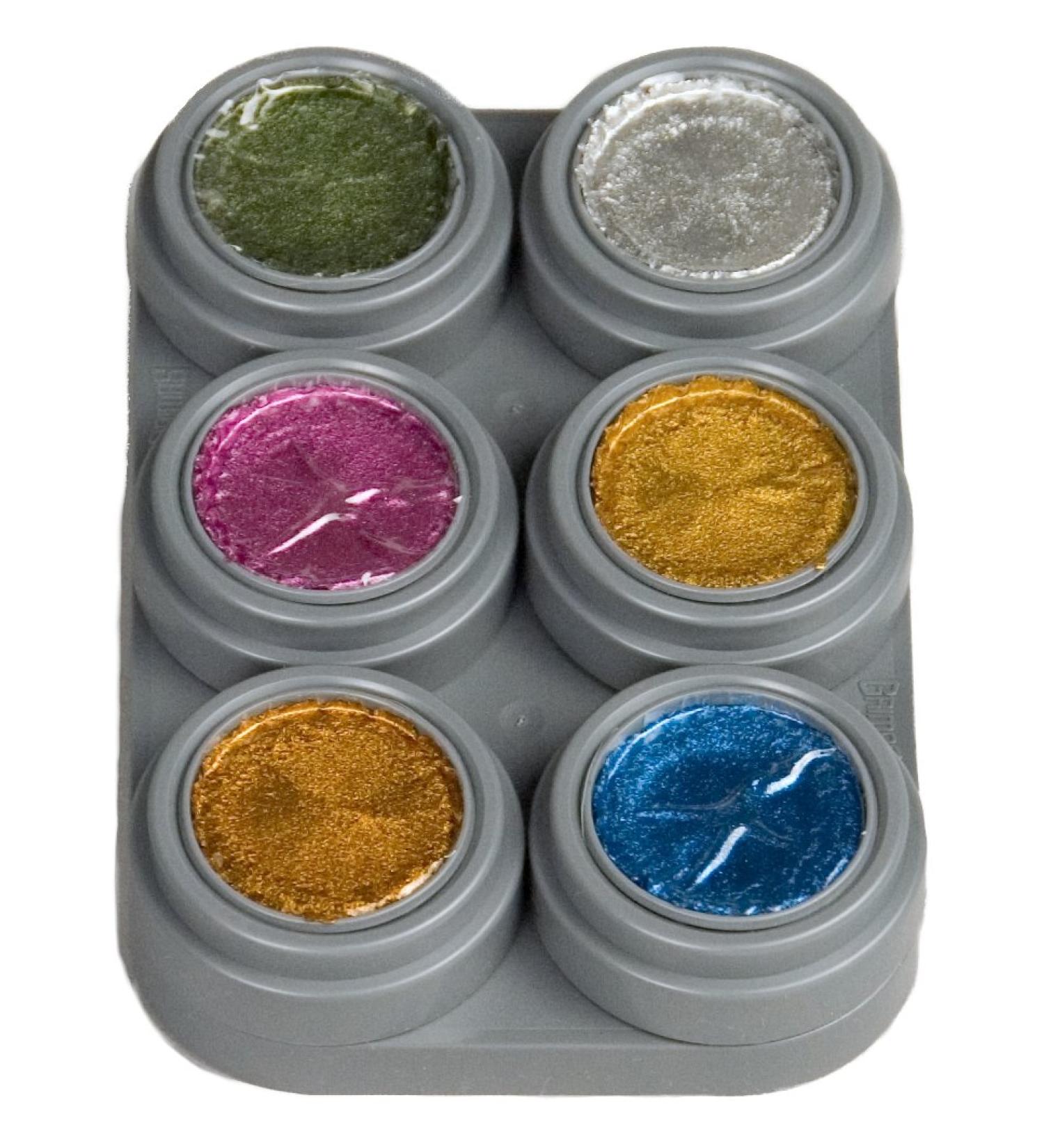 GRIMAS Pure Water Make-up Palette M6 metallic color (20602000M6) Metallic