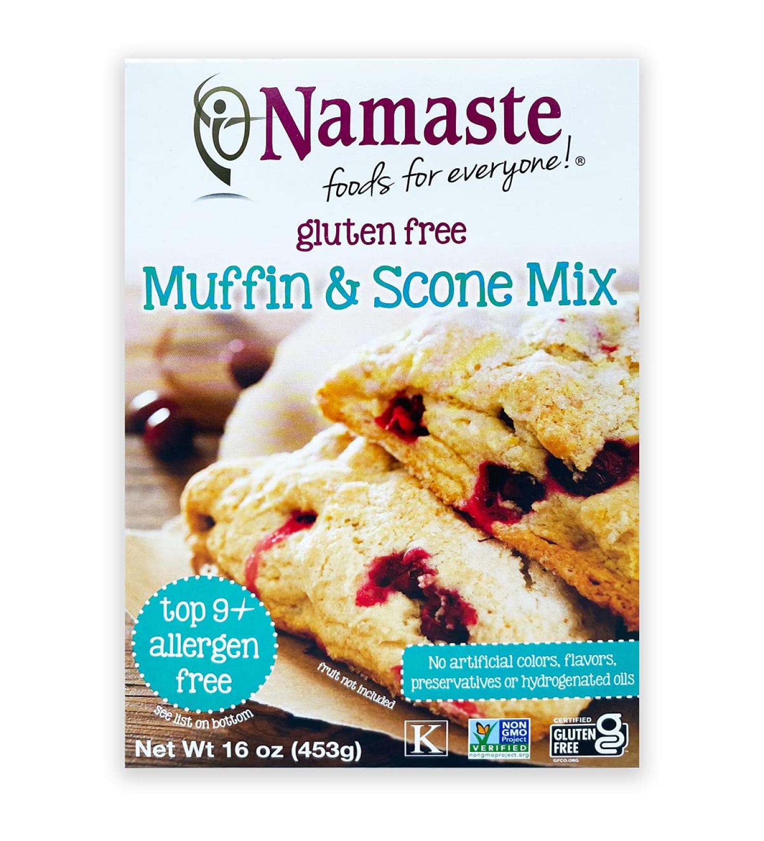 Namaste Foods  Gluten Free Muffin Mix  16-Ounce Bags (Pack of 6) 1 Pound (Pack of 6) - Buy Online on GoSupps.com