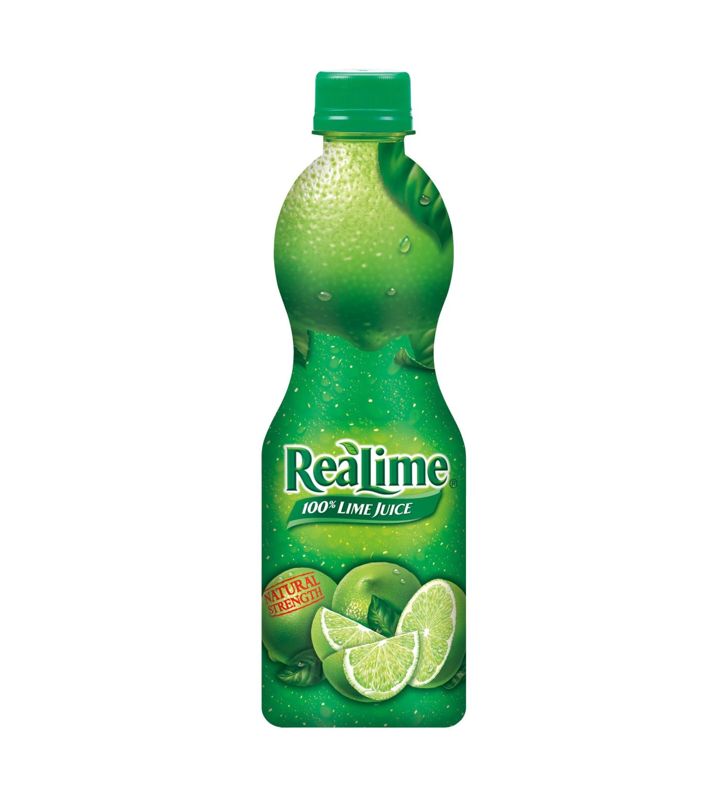 ReaLime 100% Lime Juice, 8 Fluid Ounce Bottle