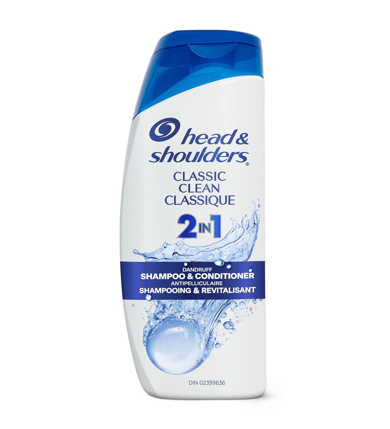 Head & Shoulders Classic Clean 2-in-1 Shampoo + Conditioner 613ML Unscented 613 ml (Pack of 1) - Buy Online on GoSupps.com