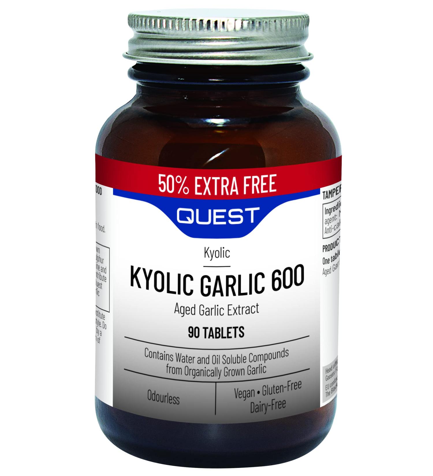 This Quest Kyolic Garlic 600mg 90 tabs