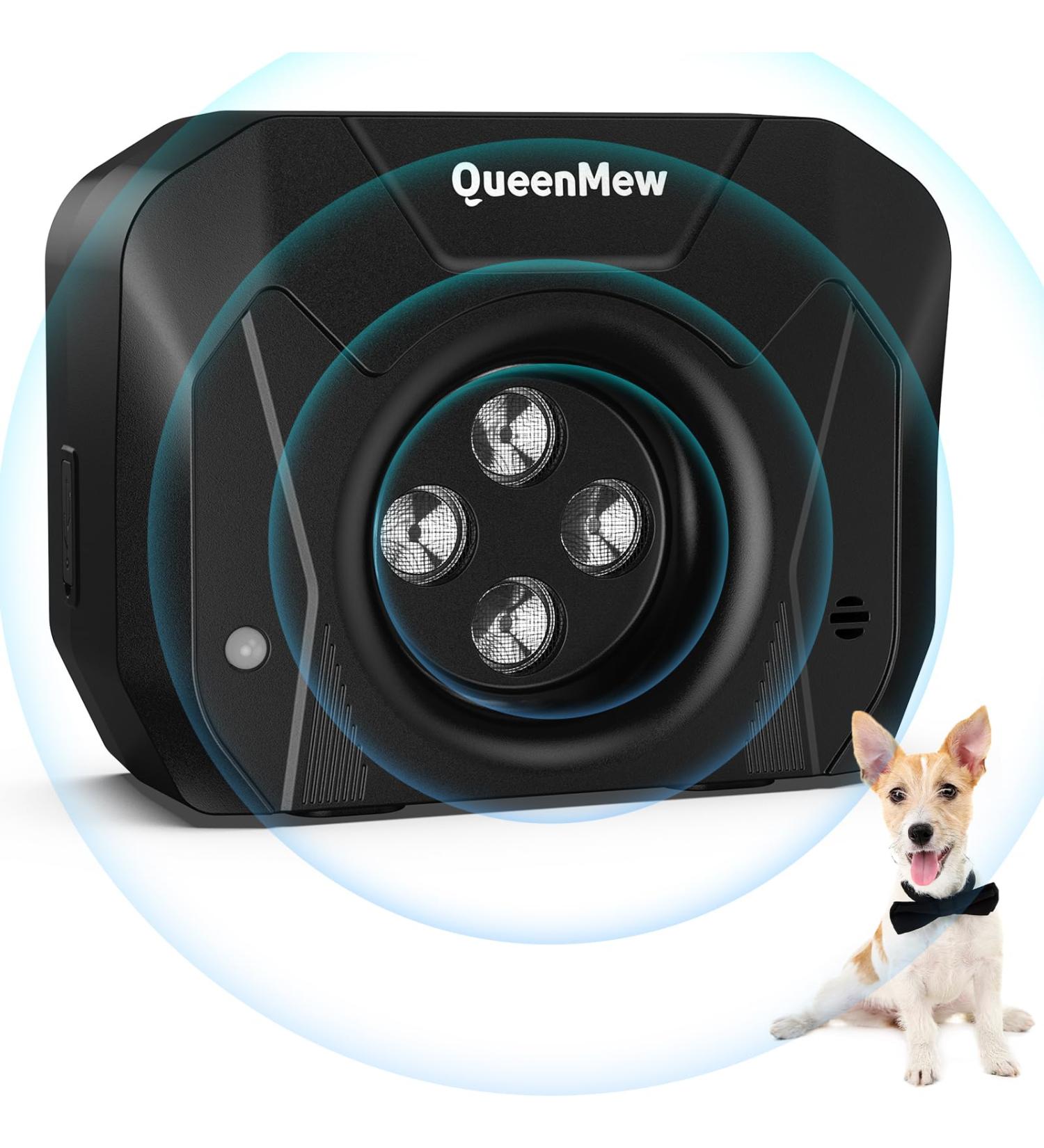 Antibell for Dogs - Auto Ultrasound Bark Control Device | Rechargeable & IPX45 Waterproof | 3 Levels for Small to Large Dogs | Effective Anti-Barking Solution - Buy Online on GoSupps.com