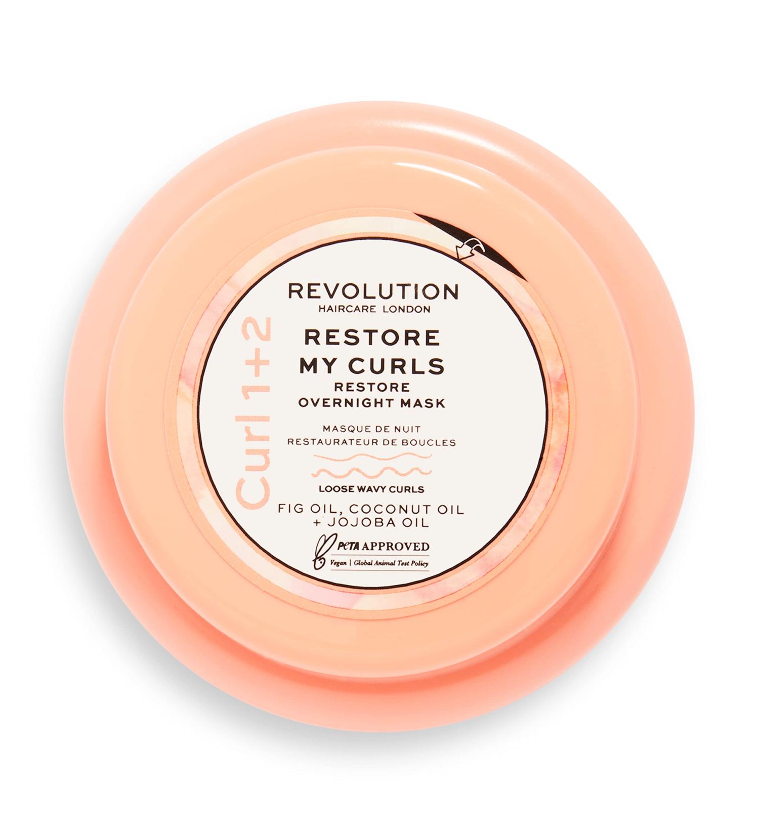  Revolution Haircare London RESTORE MY CURLS restore overnight mask 220 ml - Buy Online on GoSupps.com