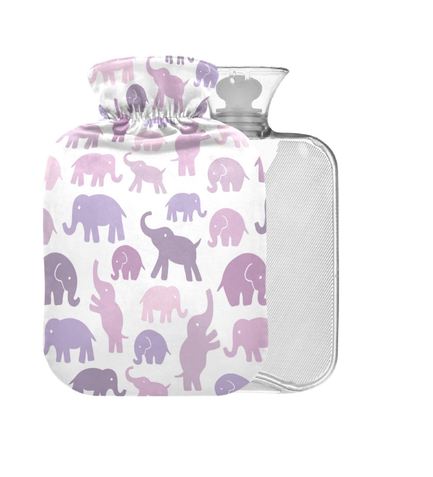 Elephant BAP Free 2L Hot Water Bottle with Cover Large Pain Relief Bag for Headaches Neck & Shoulders | International Shipping - Buy Online on GoSupps.com