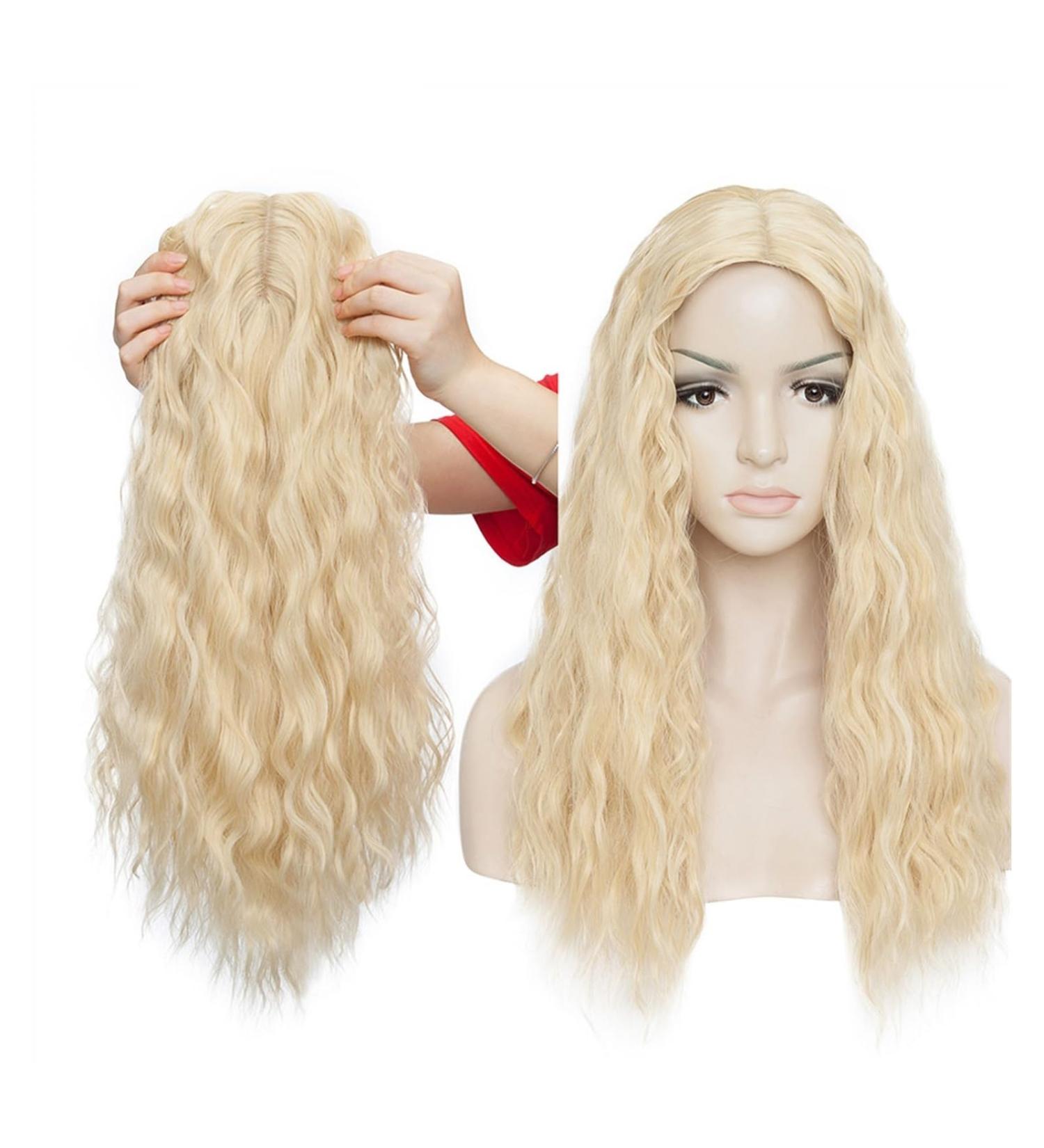 Hair Extensions 20inch Hair Extensions Synthetic Water Wave Clip In Hair Piece Clip In One Piece Hair Black Brown Hairpiece for Women Hair Pieces(86-613) 20inches 86-613 - Buy Online on GoSupps.com