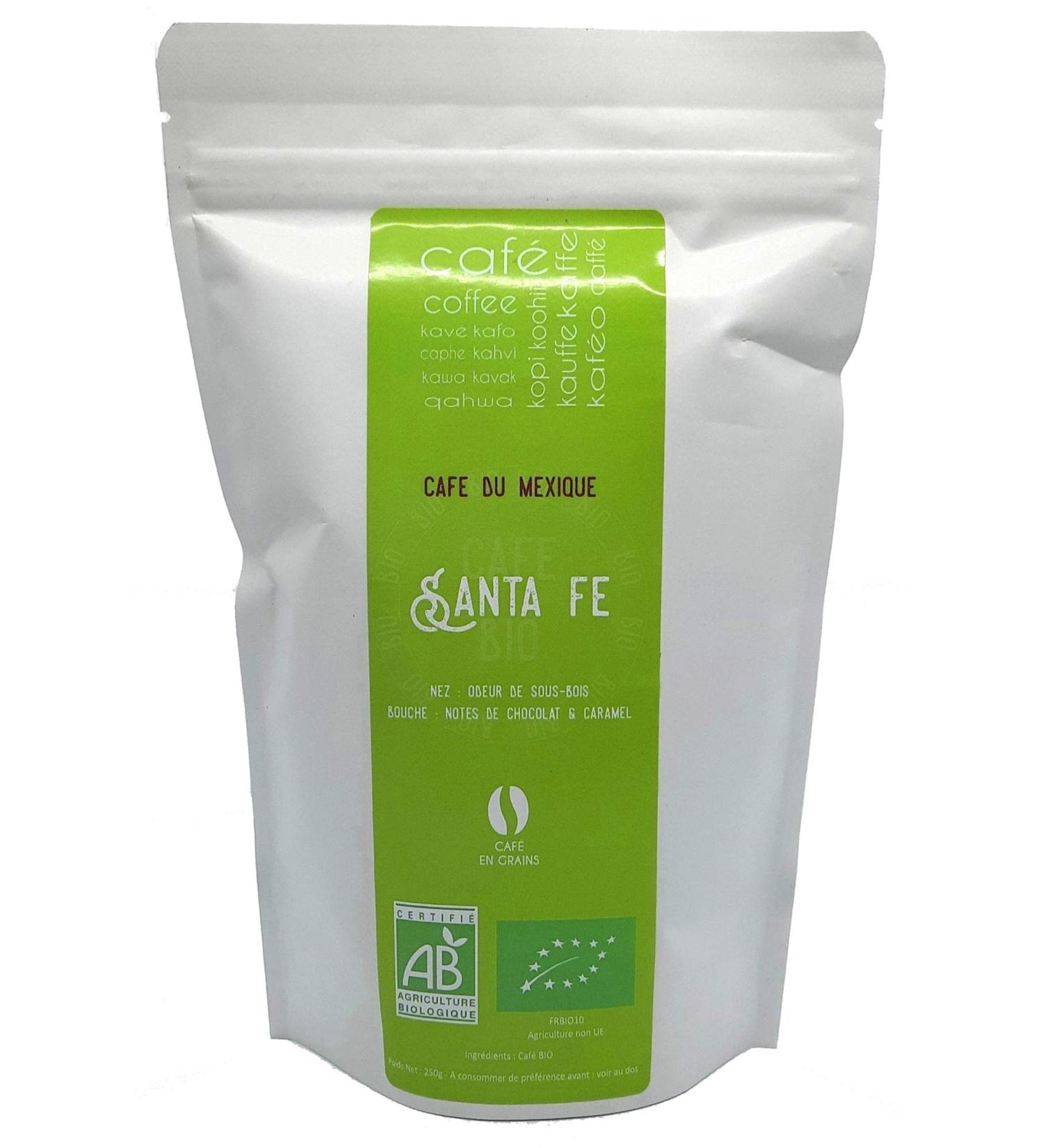 HOP CAFE Organic Coffee Bean 250 g - Mexico Santa Fe