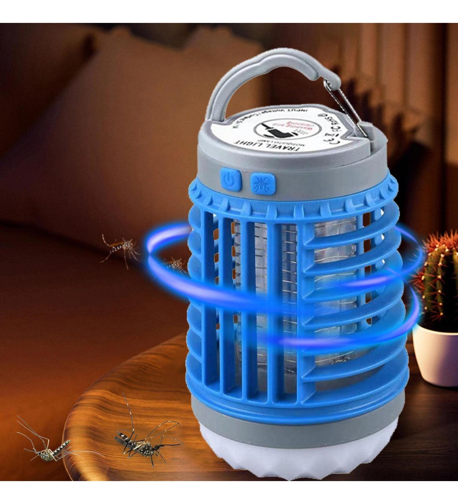 Buzzbug Mosquitoes Killers - BugZapper Outdoor - Mosquitoes Zapper - Waterproof Solar Powered Buggs Zapper - LED UV Light Indoor Mosquitoes Killers Electric Fly Zapper Lamp for Patio Backyard - Buy Online on GoSupps.com