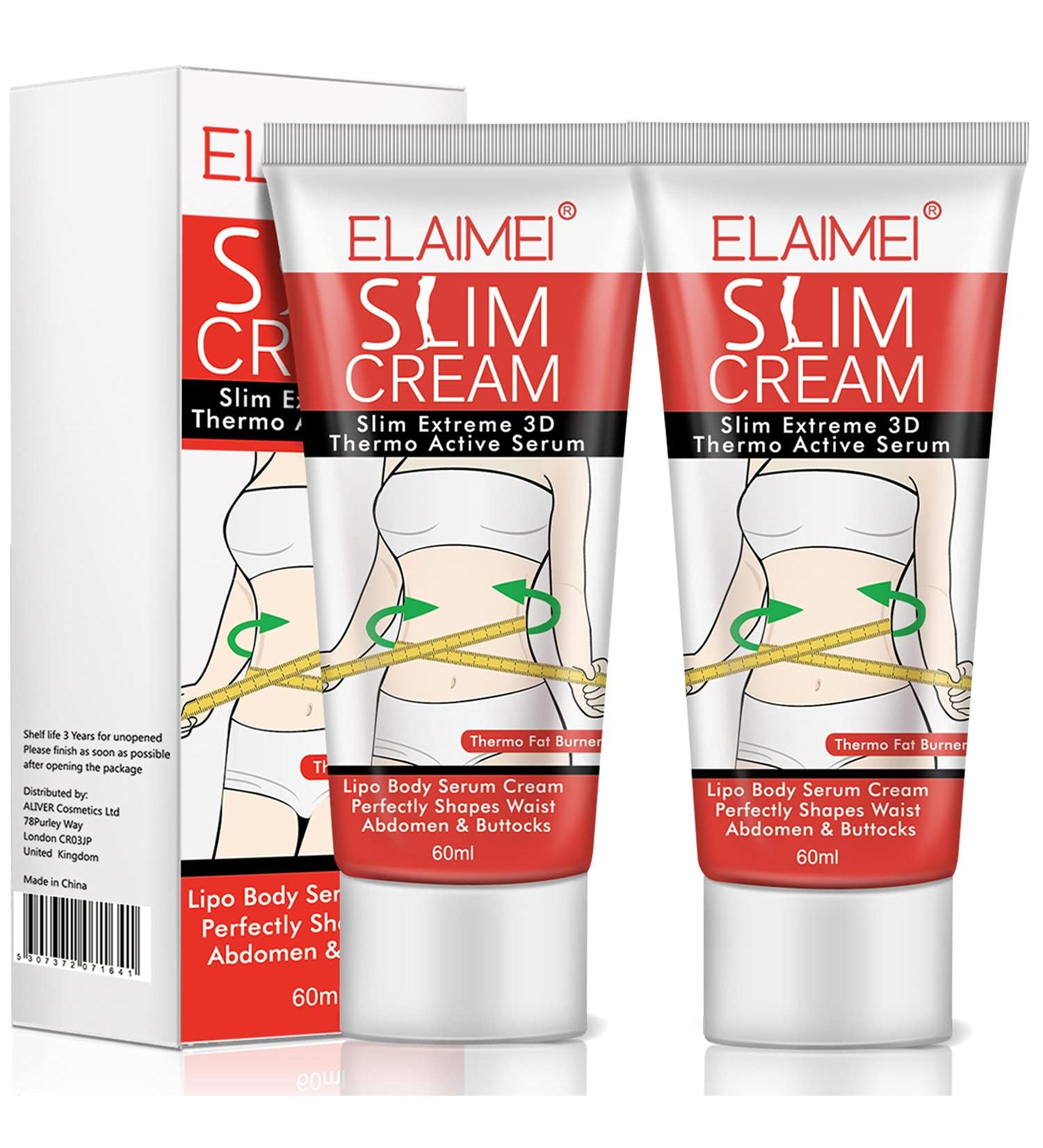 Hot Cream Belly Fat Burner for Women (2 Pack) | Fat Burning Cream for Stomach, Legs, Arms, Buttocks | Cellulite Sweat Cream Slimming and Firming Body - 2 Fl Oz - Buy Online on GoSupps.com