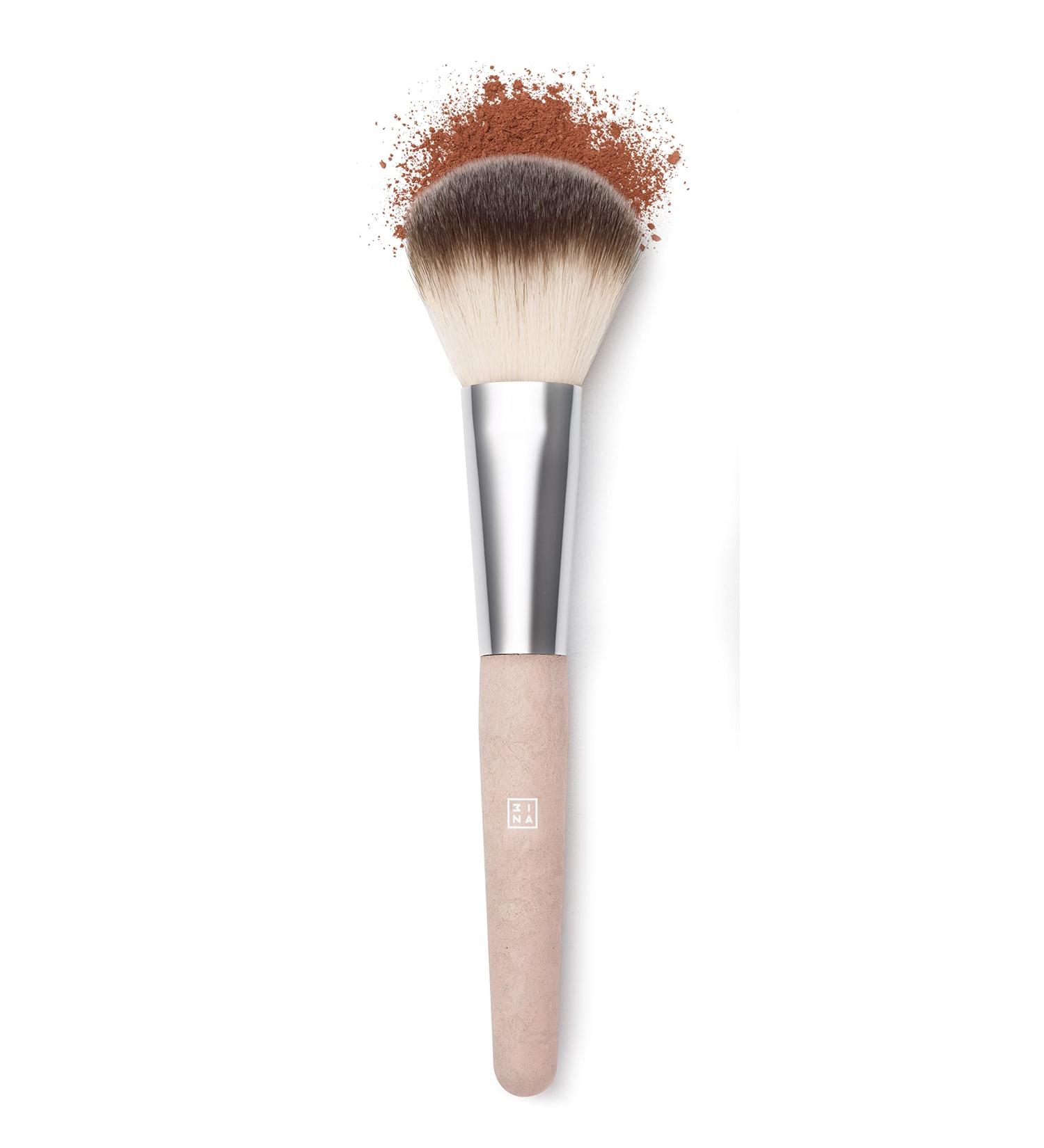 3INA COSMETICS - The Powder Brush - Vegan - Synthetic Hair - Cruelty Free - Paraben Free - 30 g