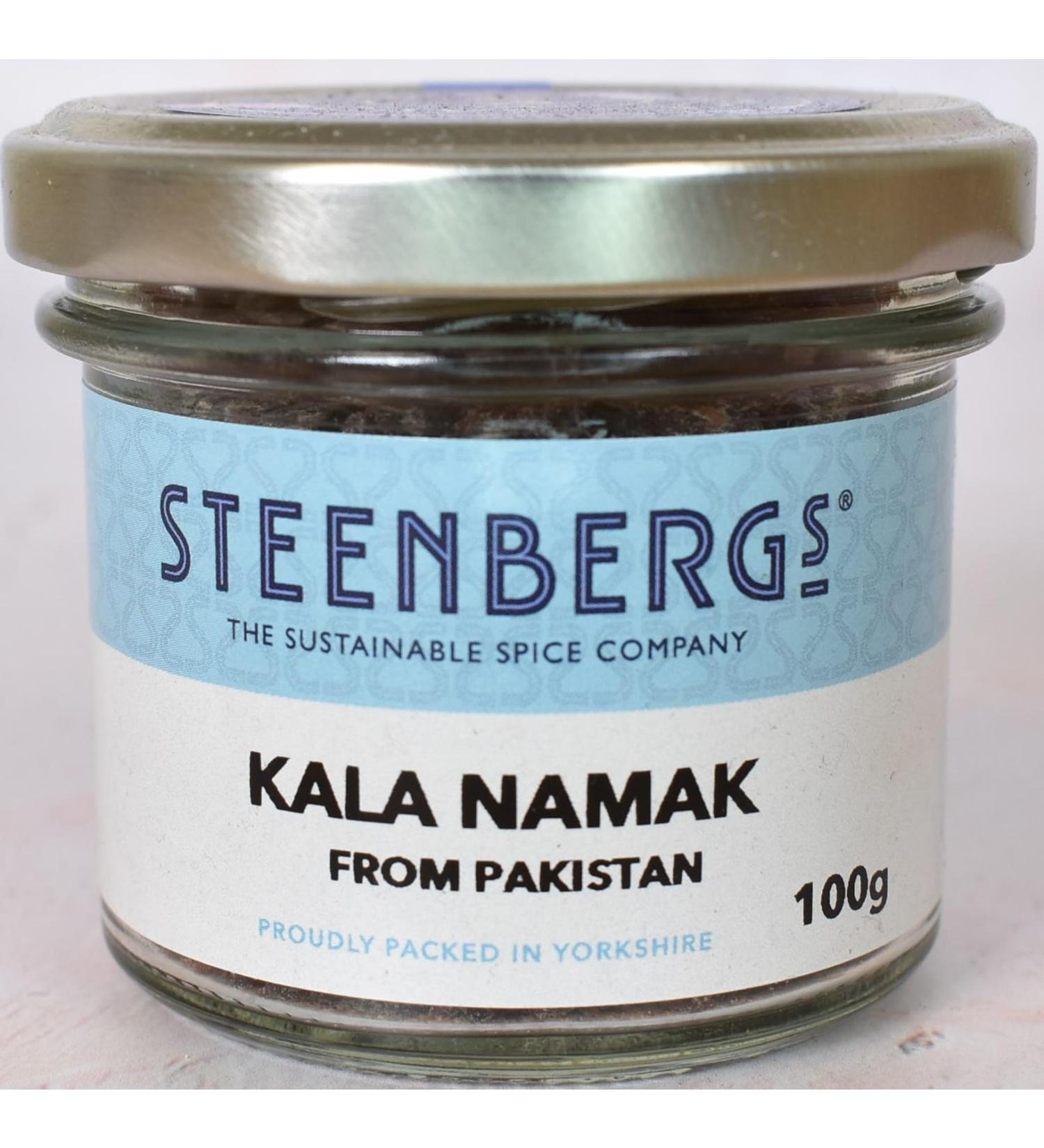 Steenbergs Kala Namak Indian Black Salt 100g - Buy Online on GoSupps.com