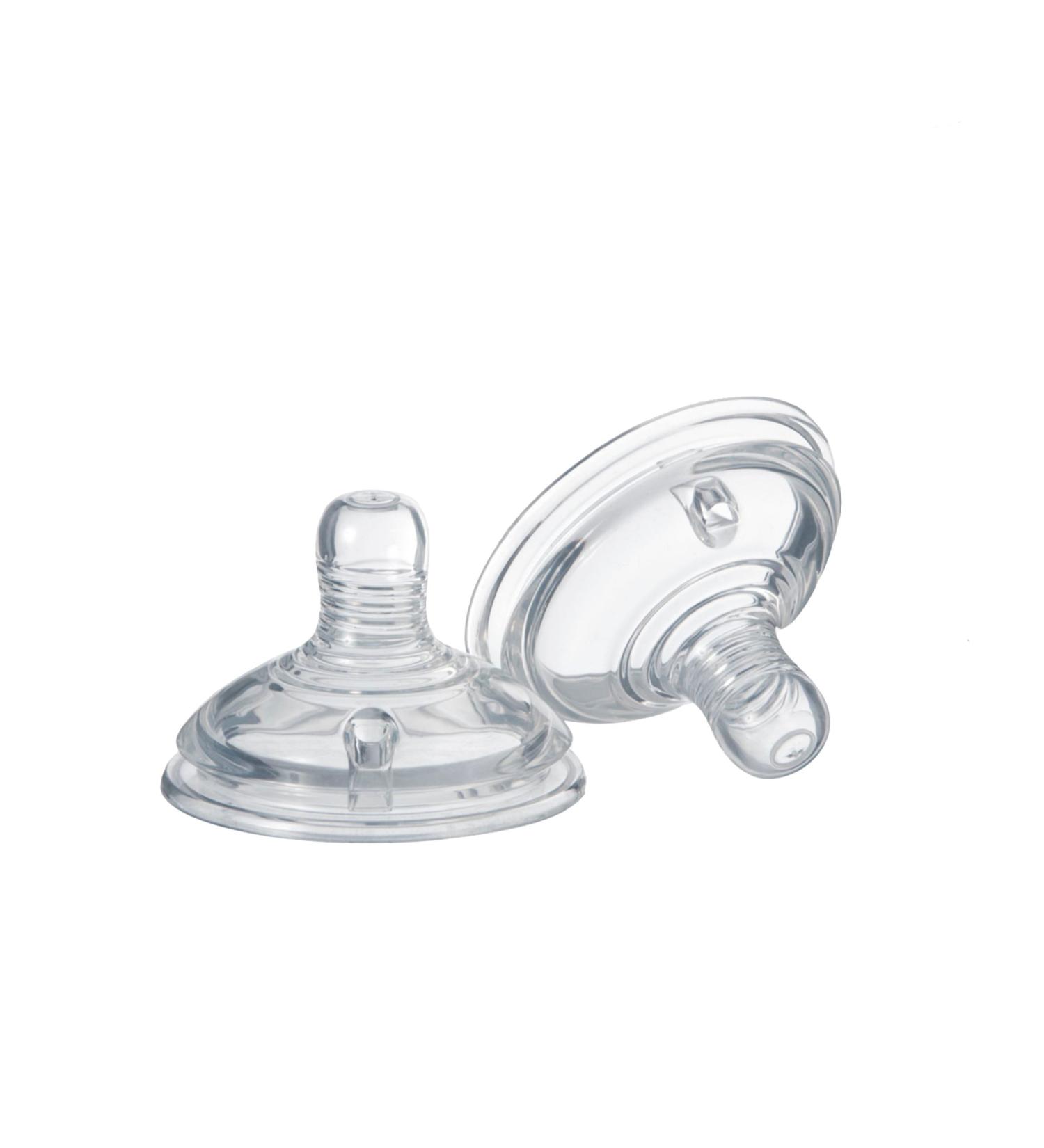 Tommee Tippee Closer to Nature Medium Flow Nipples - 2 Count | Shop Now - Buy Online on GoSupps.com