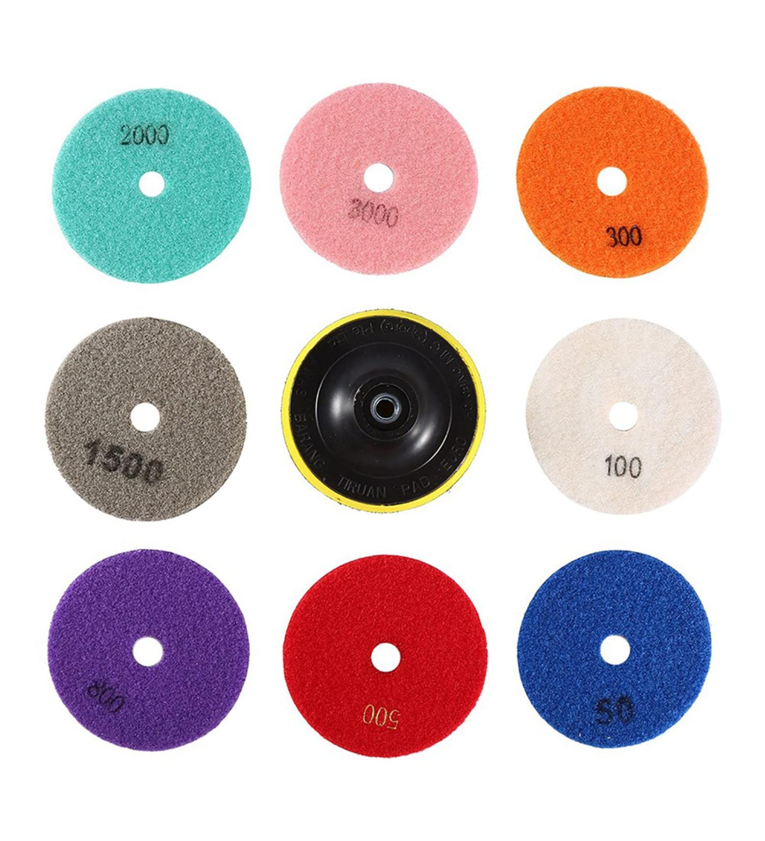 Premium Polishing Pads & Discs for Granite Marble & Concrete | International Shipping - Buy Online on GoSupps.com