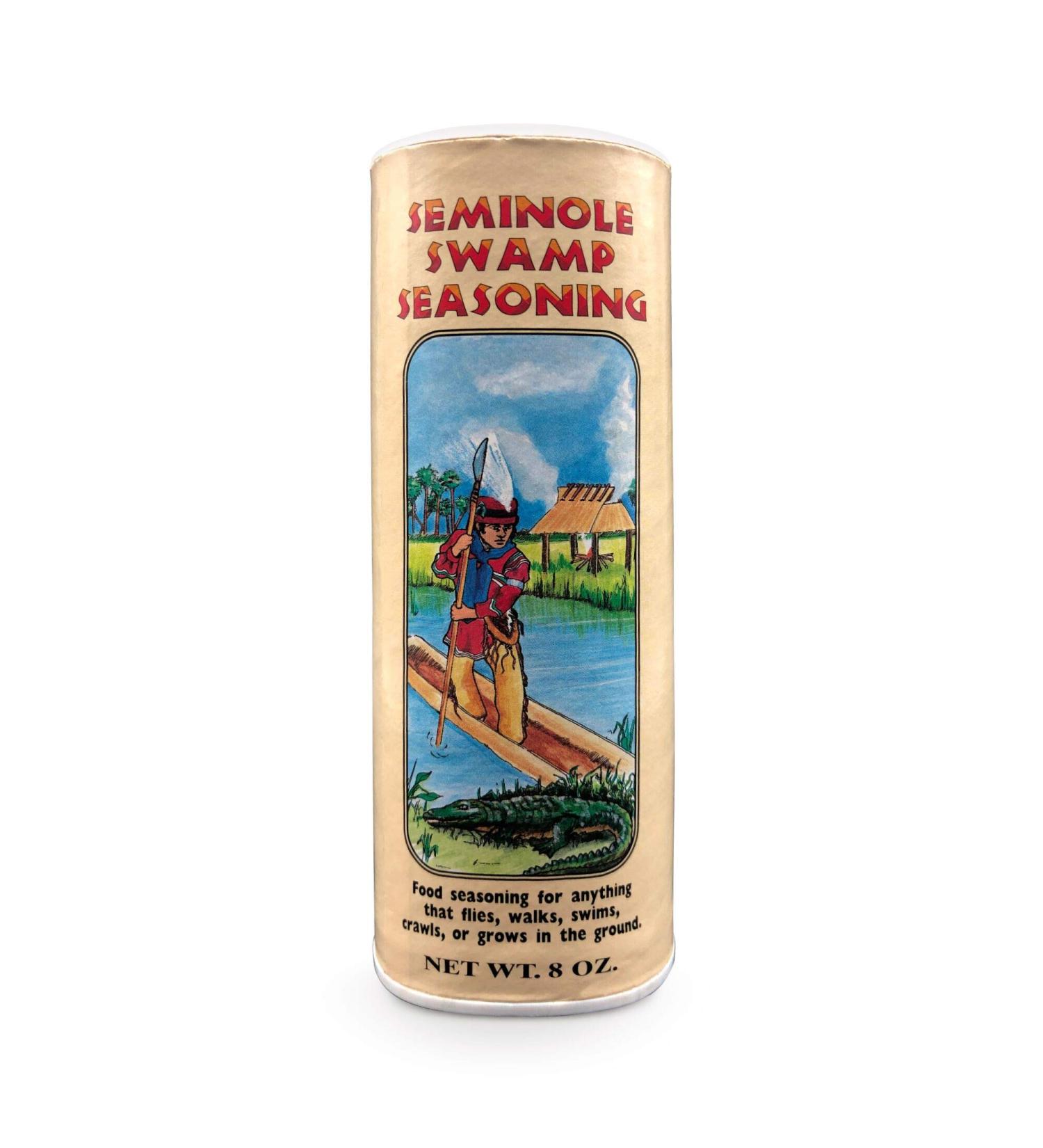 Seminole Swamp Seasoning 8oz - Authentic Florida Spice Blend for Delicious Creole Cuisine - Buy Online on GoSupps.com
