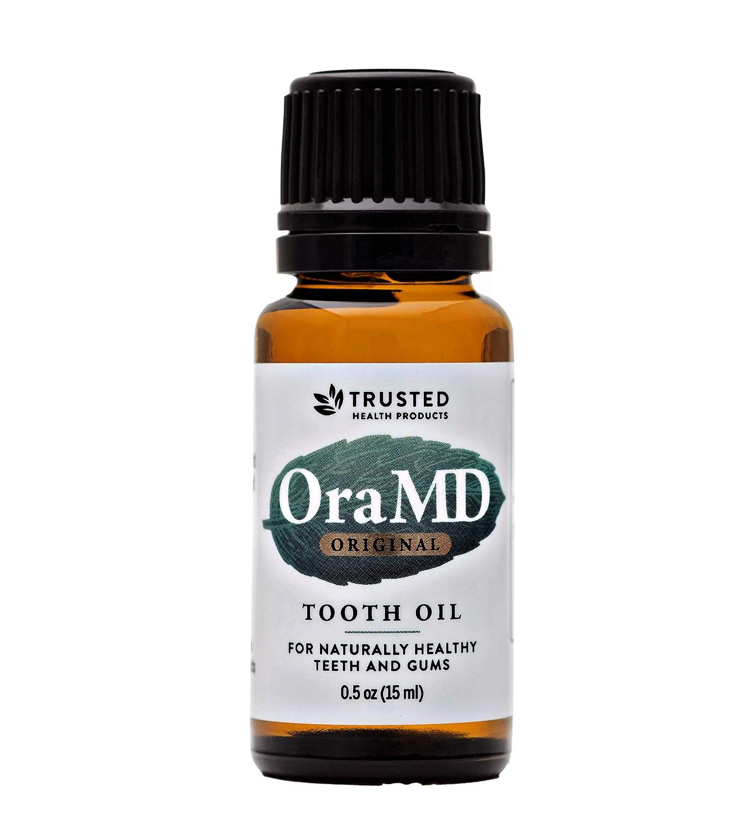 OraMD Original Tooth Oil (1) - Natural Oral Care Solution with Essential Oils - Buy Online on GoSupps.com