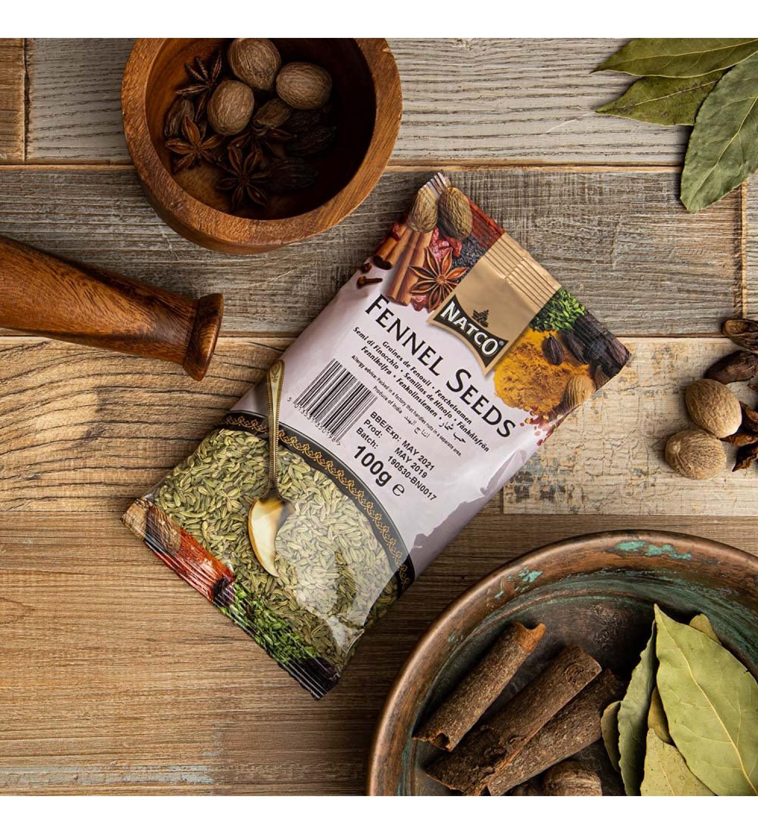 Natco Foods Natco Foods Fennel Seeds - 100g - Chilli Wizards