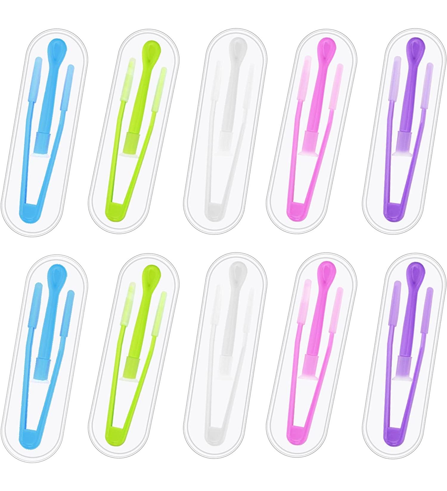 Toulifly Contact Lens Remover & Tweezettes - 10-Piece Colorful Suction Cup Tool Set for Easy Lens Removal - Buy Online on GoSupps.com