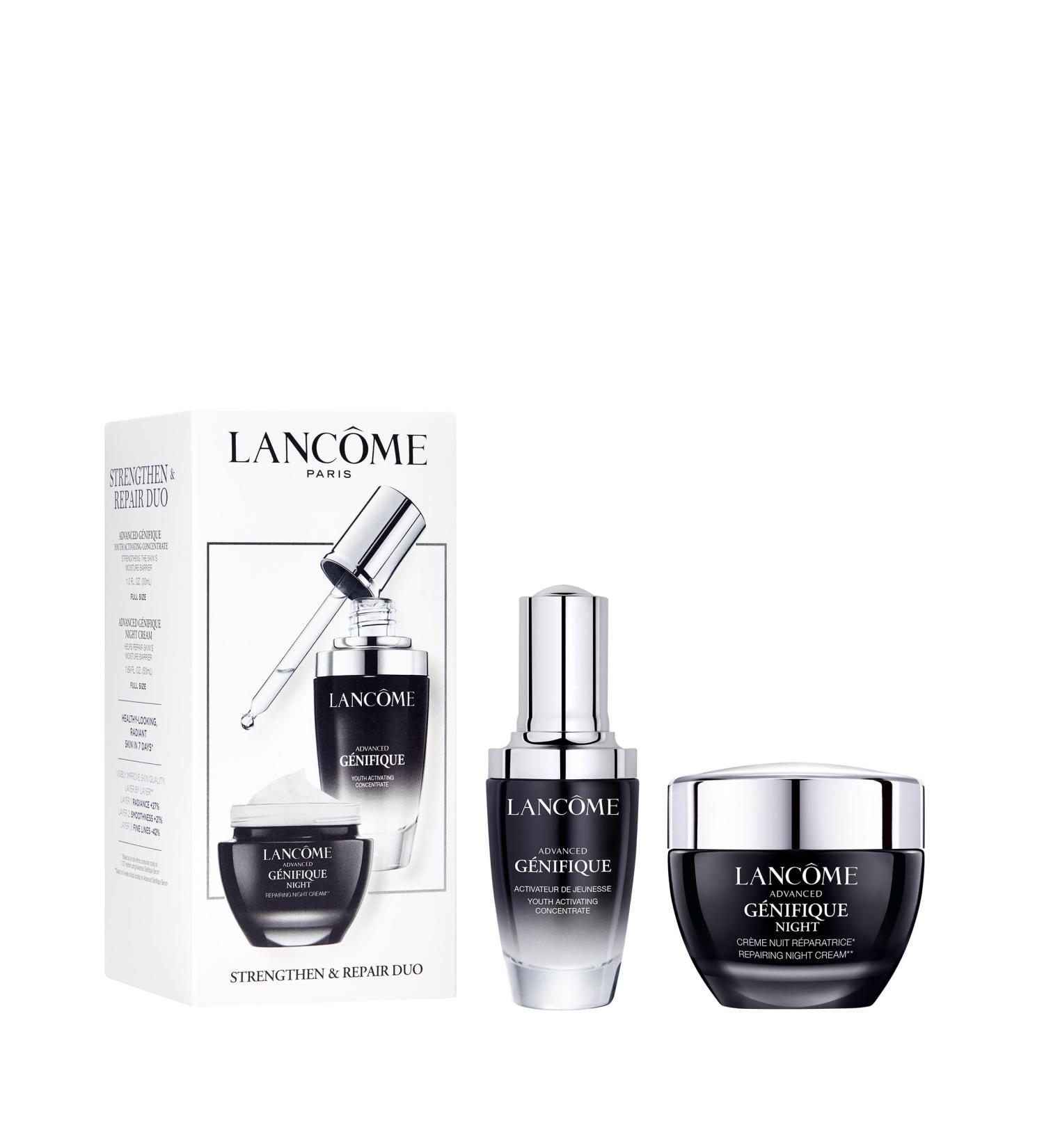 Lanc me Advanced G nifique Limited Edition Skincare Set - Full Size Serum & Night Cream - Best International Shipping - Buy Online on GoSupps.com