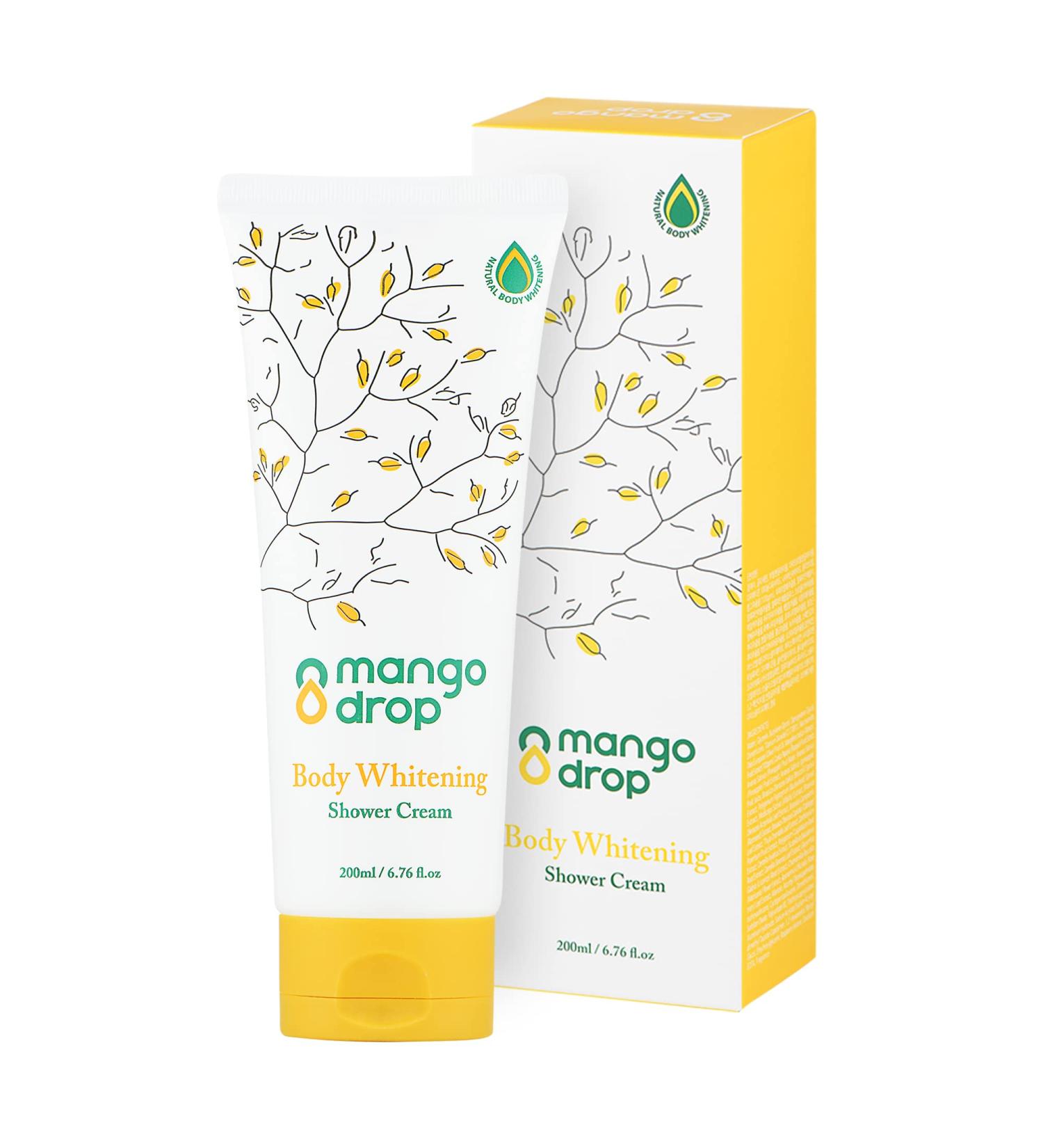 Mango Drop Body Tone Up Shower Cream 6.76 fl oz - Hydrating Shower Cream for Smooth Skin - Buy Online on GoSupps.com