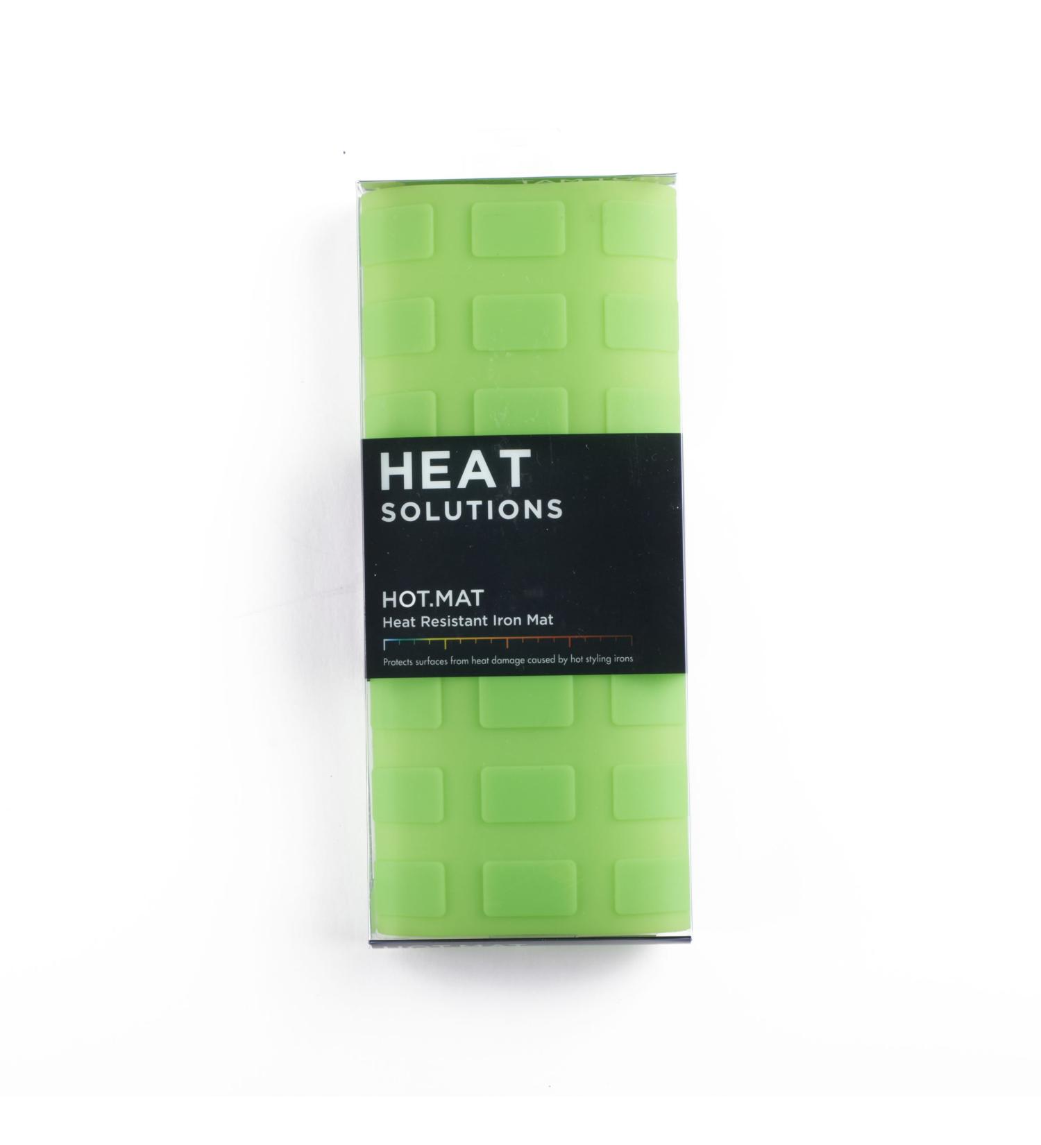 Heat Resistant Flat Iron Mat (Neon Green)