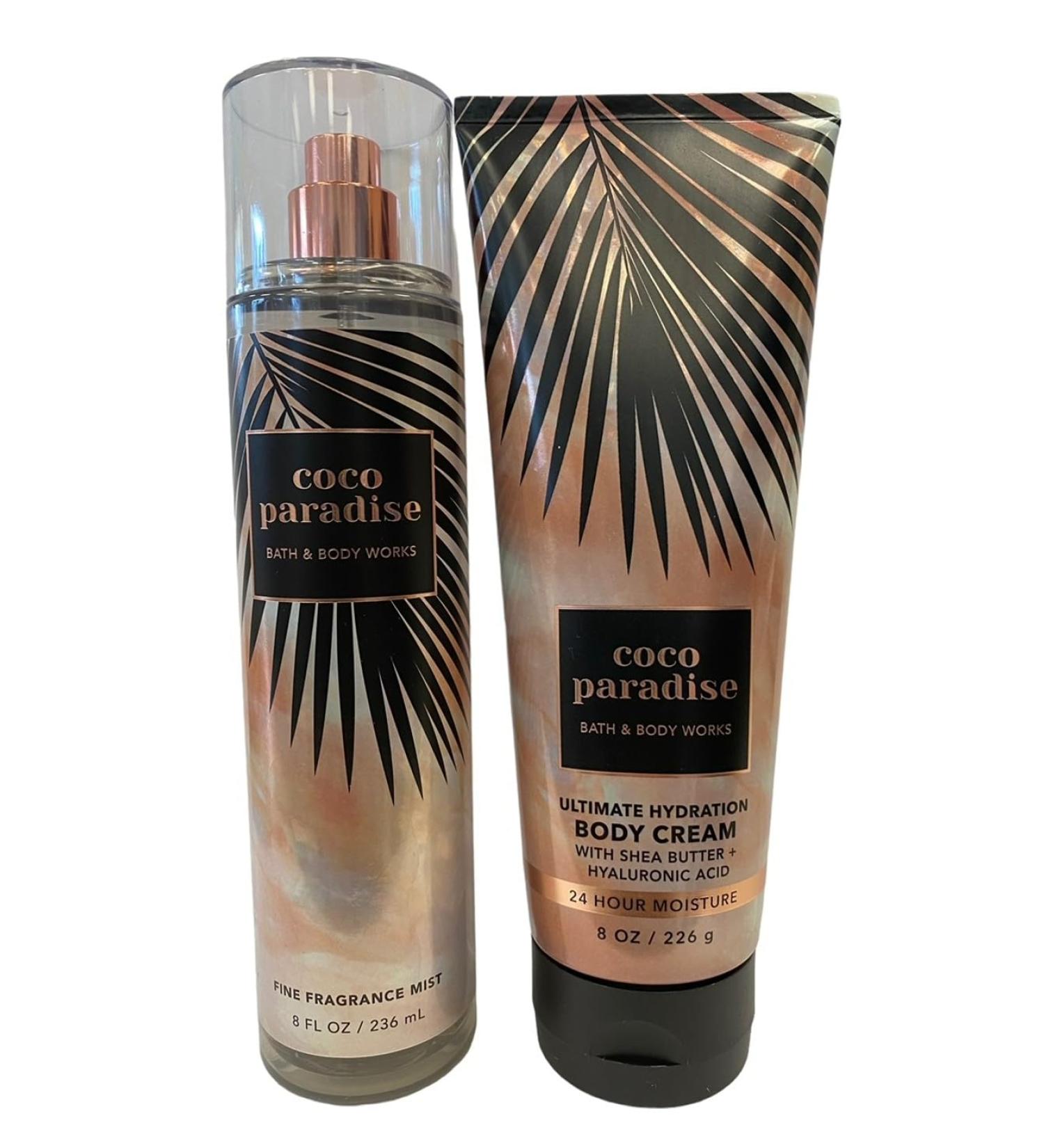 Shop Coco Paradise Bath & Body Lotion Perfume Mist & Shower Gel Set - Luxurious Fragrance Collection (2 pc - Buy Online on GoSupps.com