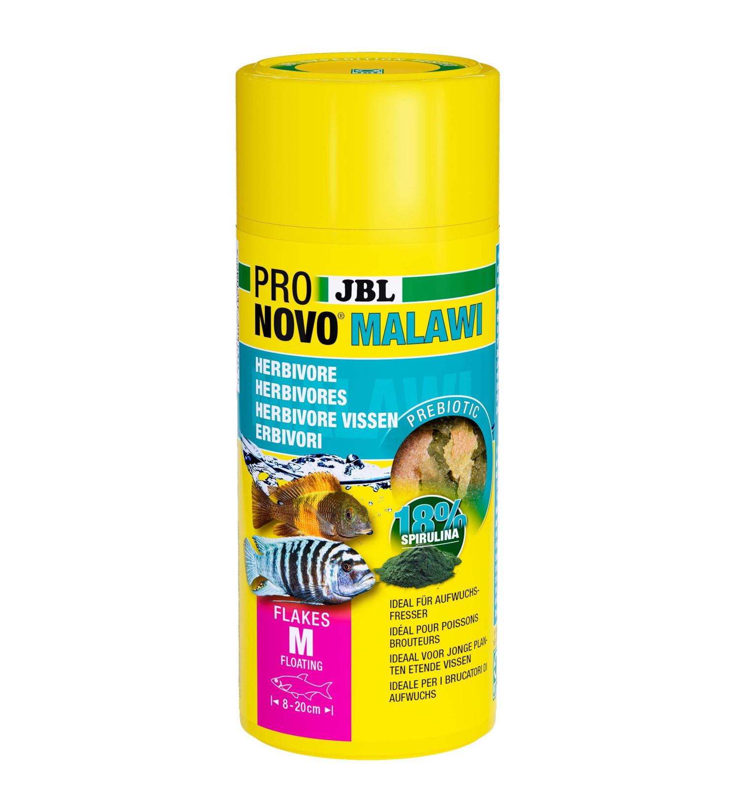 JBL PRONOVO MALAWI FLAKES M 250ml - Buy Online on GoSupps.com