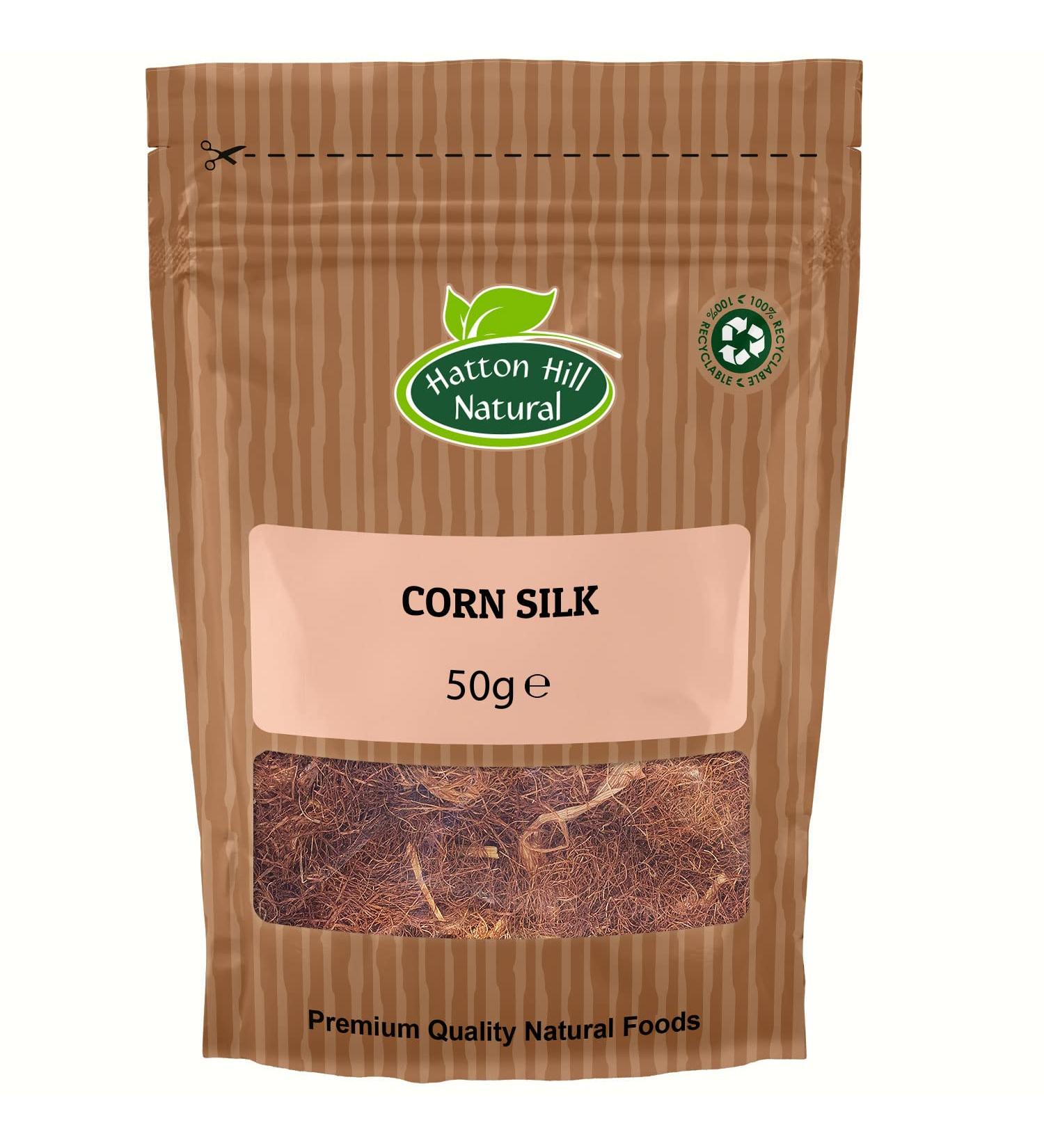 Corn Silk Herbal Loose Tea 50g by Hatton Hill - Free UK Delivery