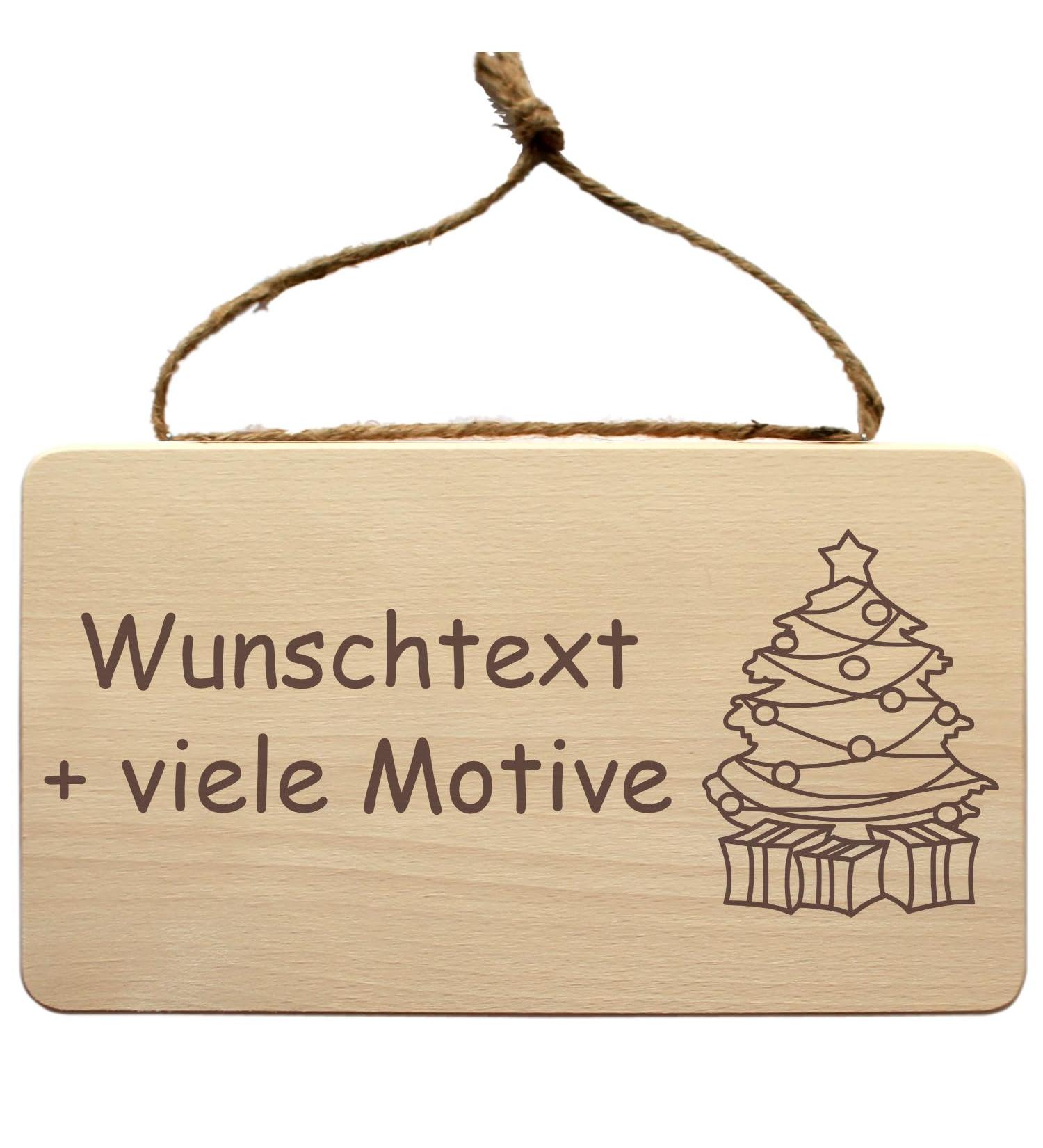 Personalized Wooden Christmas Wall Shield | Custom Engraved Holiday Decor & Gifts for Christmas & Christmas Eve - Buy Online on GoSupps.com