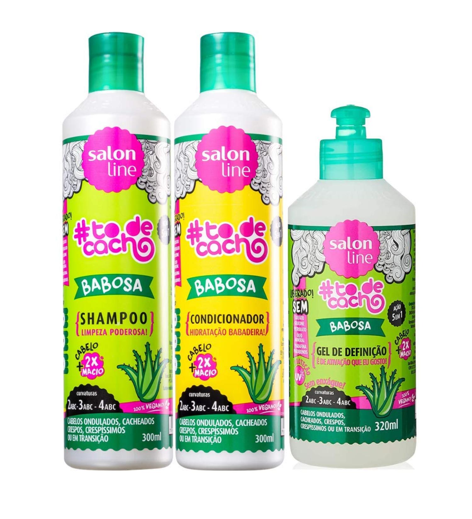 Buy Babosa Aloe Kit Salon Line #Todecacho - Ultimate Moisture & Curl Definition | International Shipping - Buy Online on GoSupps.com