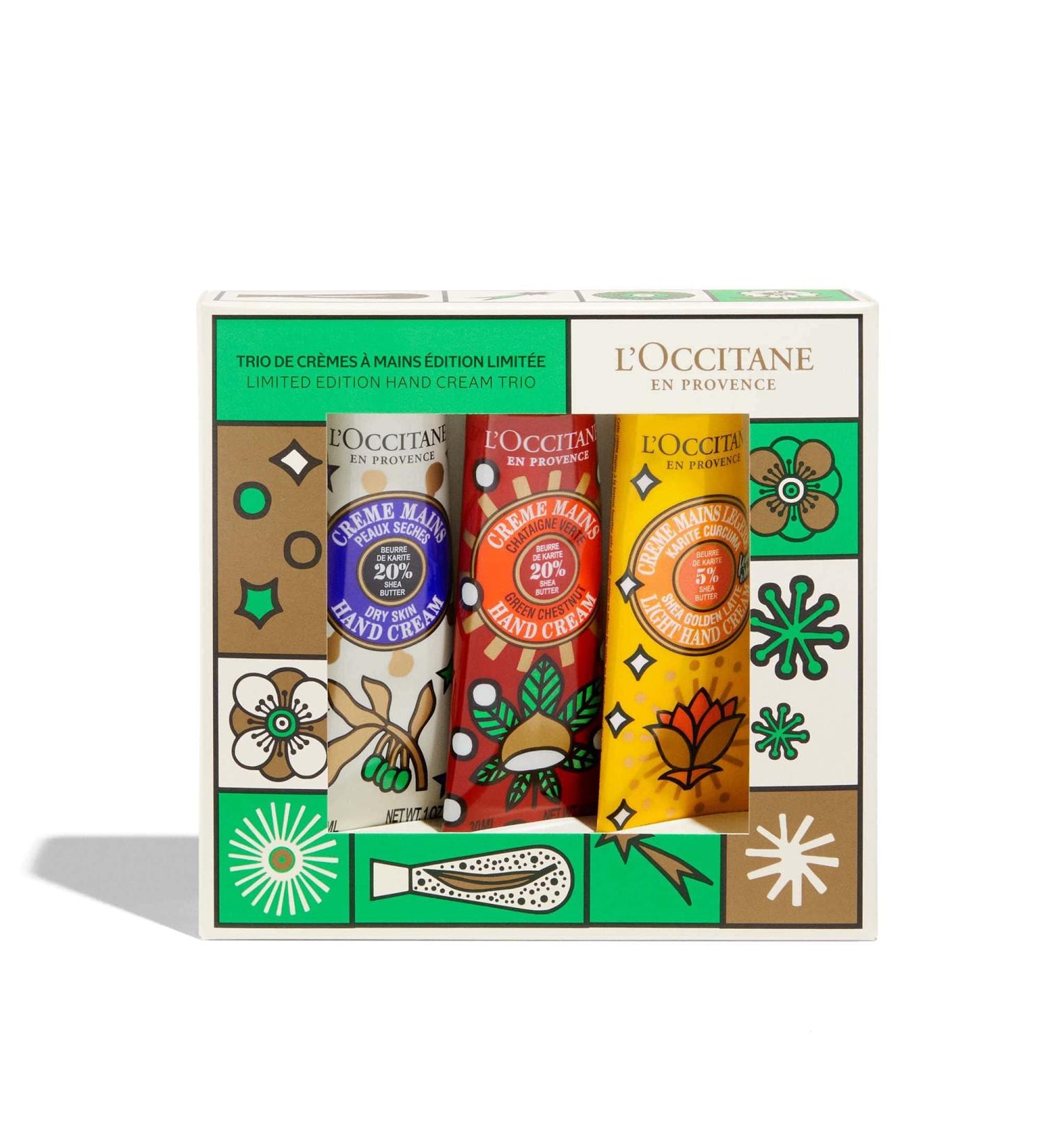 L'Occitane Hand Cream Indulgences Gift Set - Luxurious Skincare Collection - Buy Online on GoSupps.com