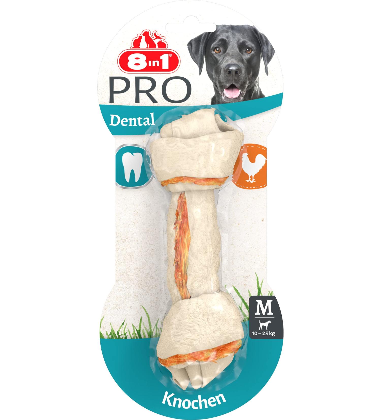 8in1 Pro Dental Bone for Medium Dogs - Healthy Chewing for Dental Care | 1 Pack - Buy Online on GoSupps.com