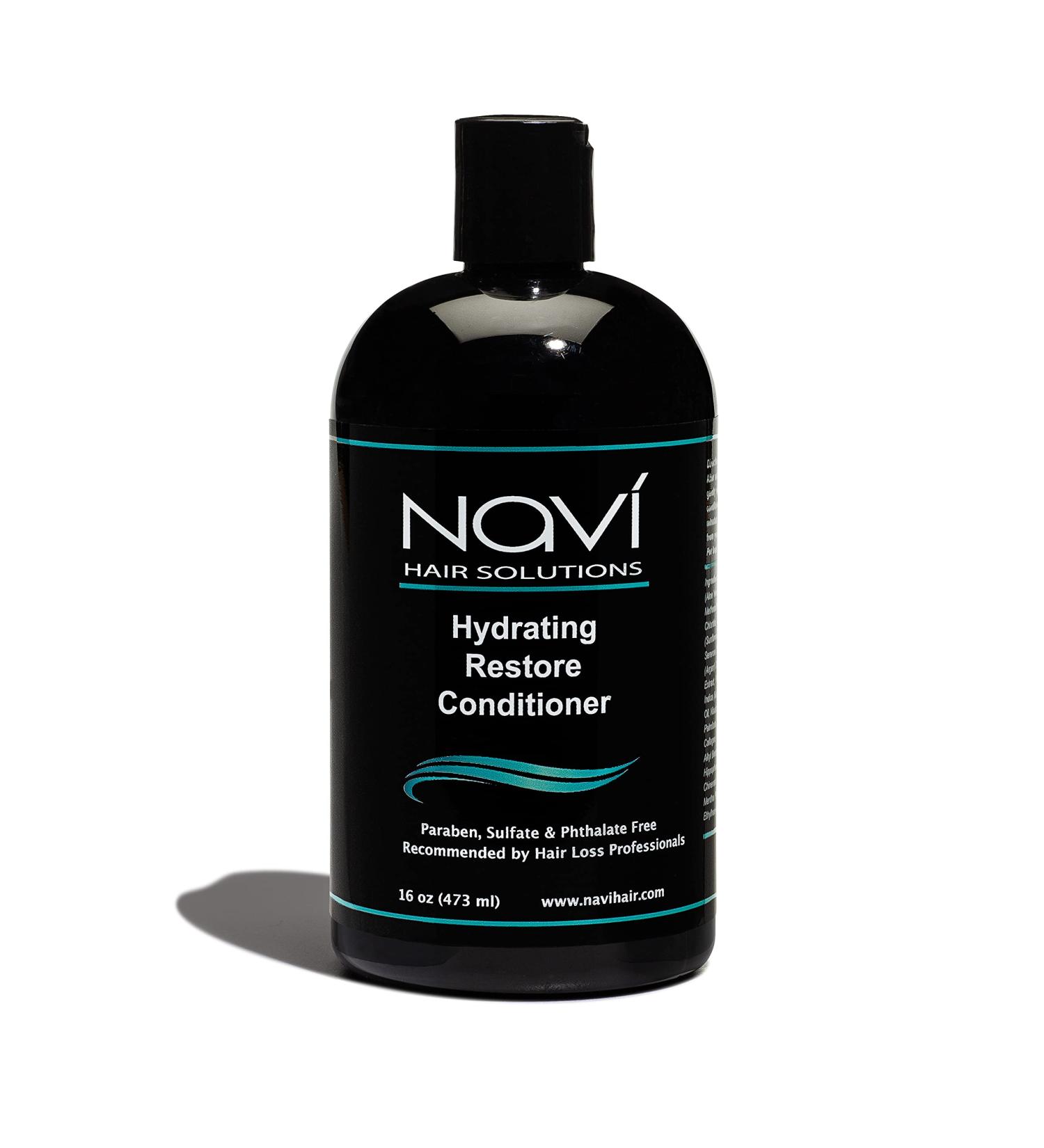 Navi Hair Loss Conditioner - DHT Blocker for Thinning Hair - Hair Regrowth and Thickening - Safe for Color Treated Hair - 16 oz - Buy Online on GoSupps.com